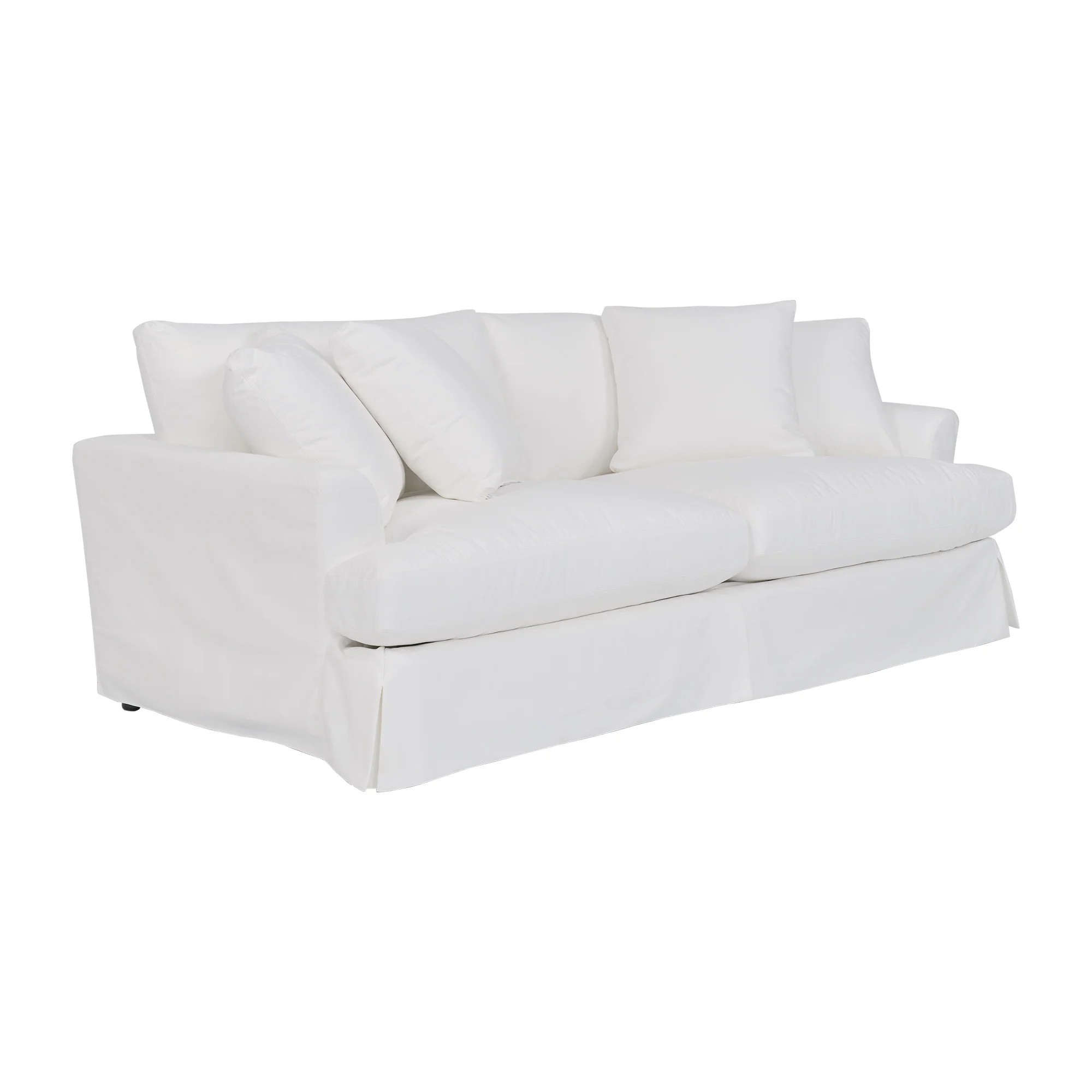 Ciara 93" Upholstered Sofa in Slate Gray  By Armen Living - Image 21