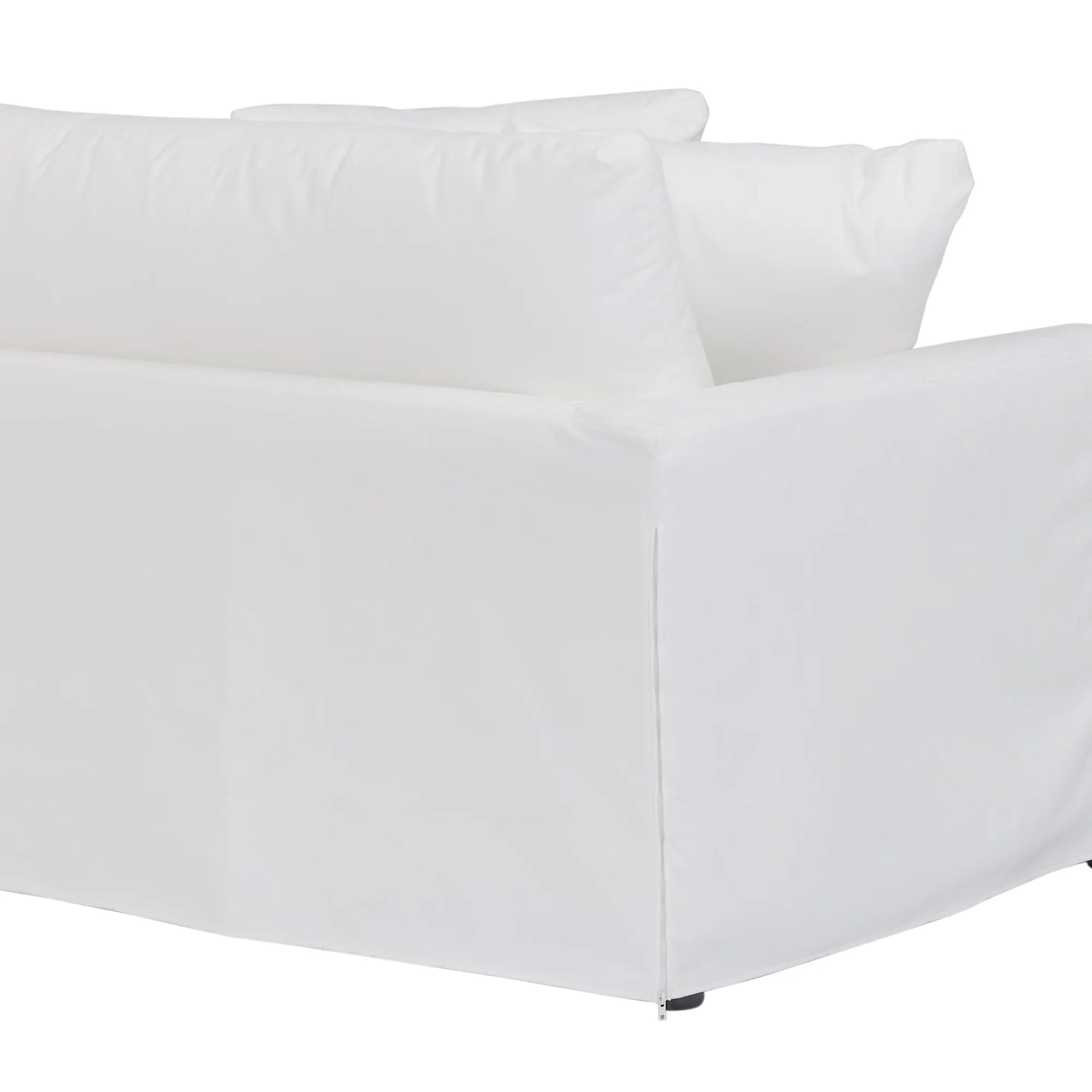 Ciara 93" Upholstered Sofa in Slate Gray  By Armen Living - Image 25