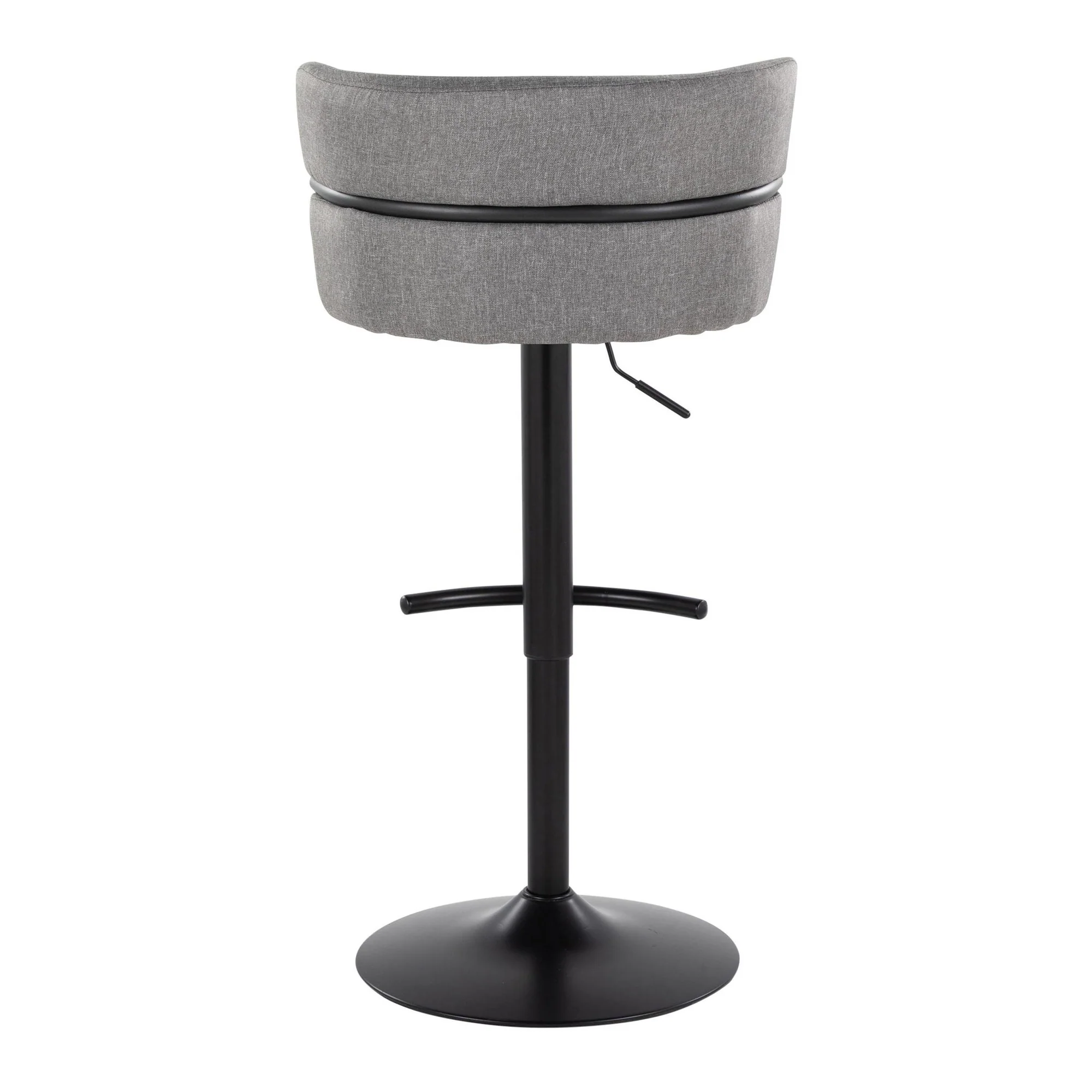 Cinch Adjustable Barstool - Set of 2 By LumiSource - BS-CINCH-RNT2 BKBKCR2 - Image 16