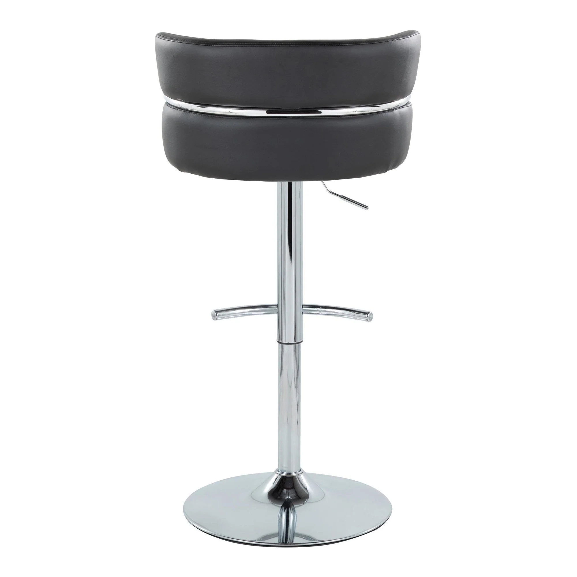 Cinch Adjustable Barstool - Set of 2 By LumiSource - BS-CINCHPU-RNT2 CHRCHRBK2 - Image 8