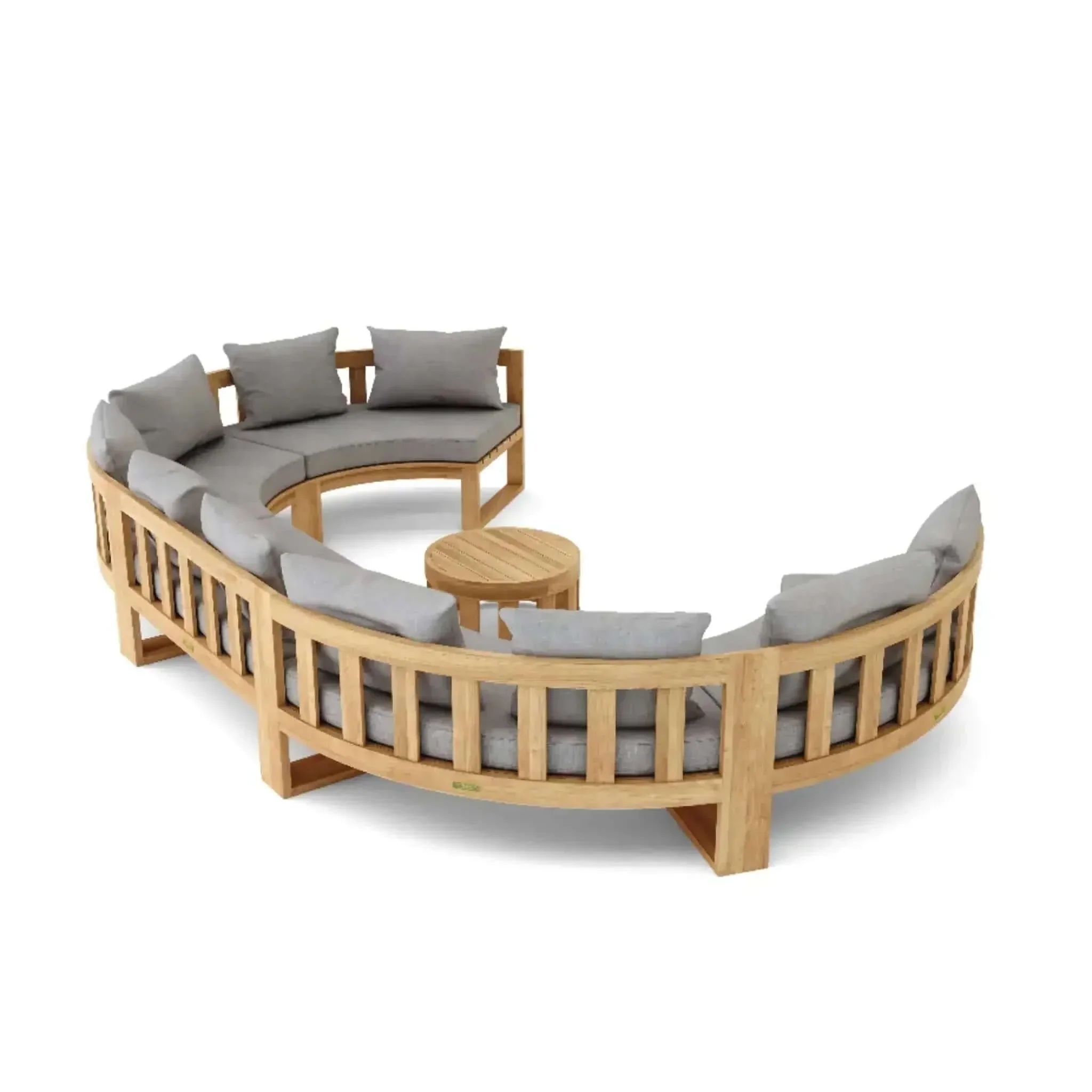 Circular Modular Deep Seating Set - SET-812 By Anderson Teak - Image 4