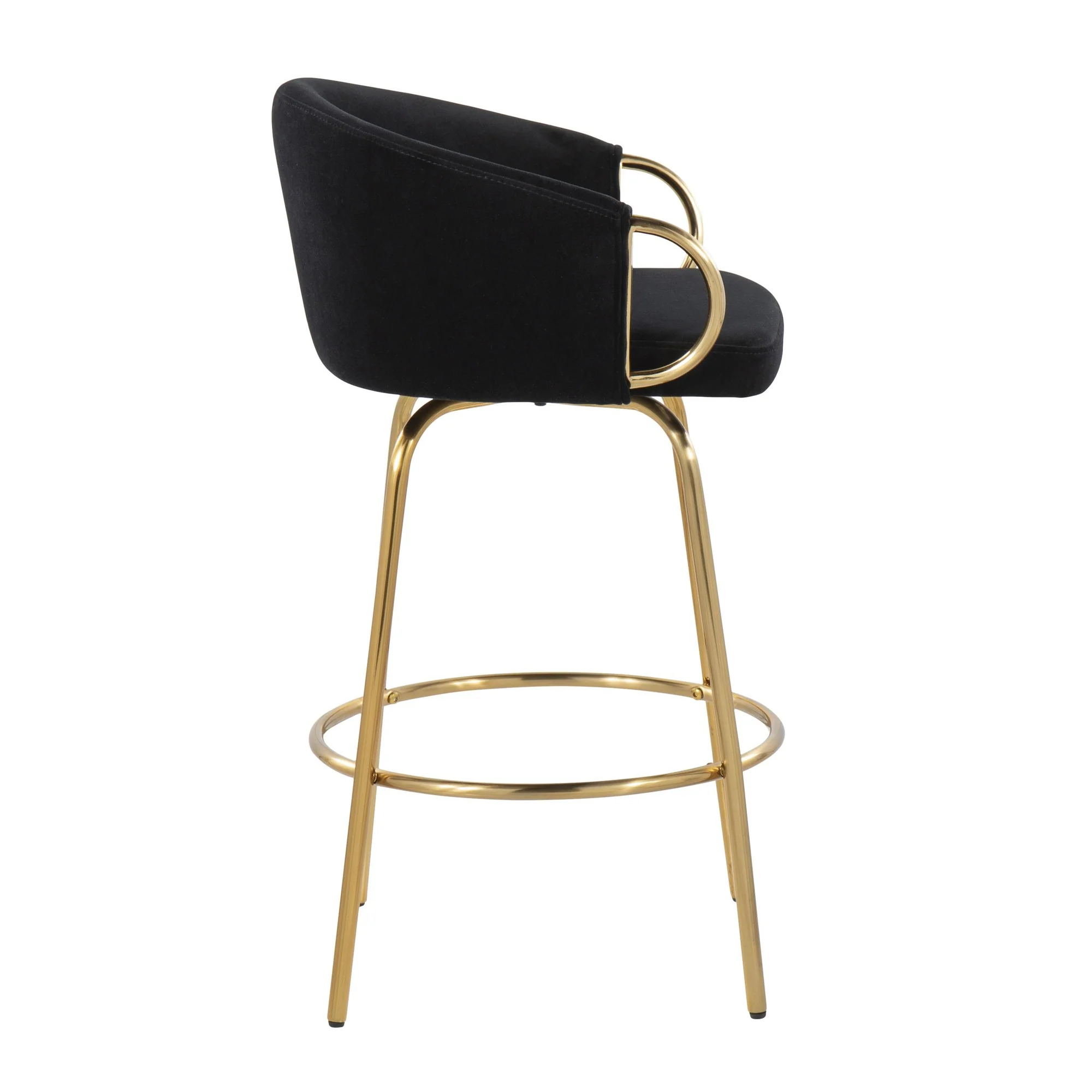 Claire 26" Fixed Height Counter Stool - Set of 2 By LumiSource - Image 4
