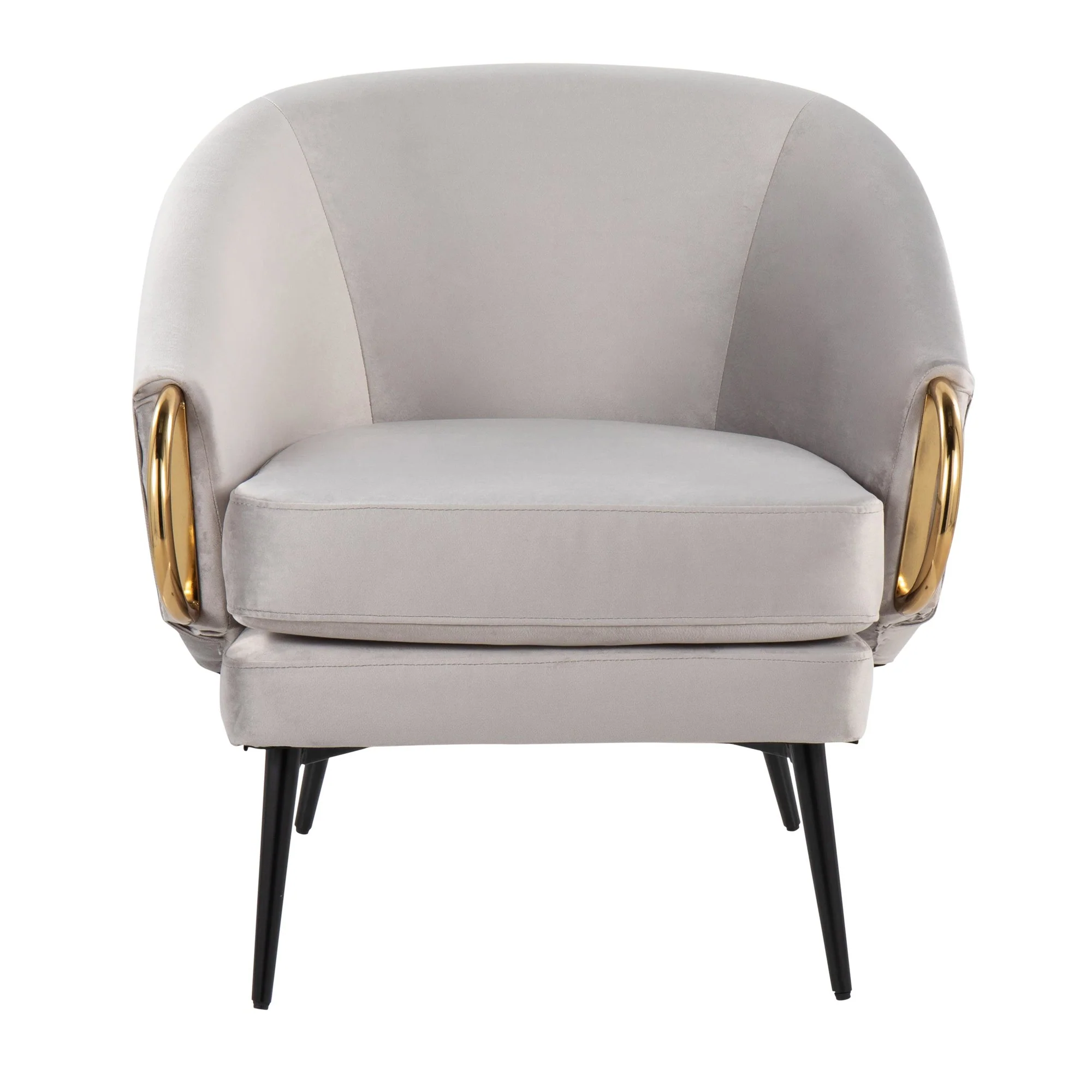 Claire Accent Chair By LumiSource - CHR-CLAIRE BKVSV - Image 6