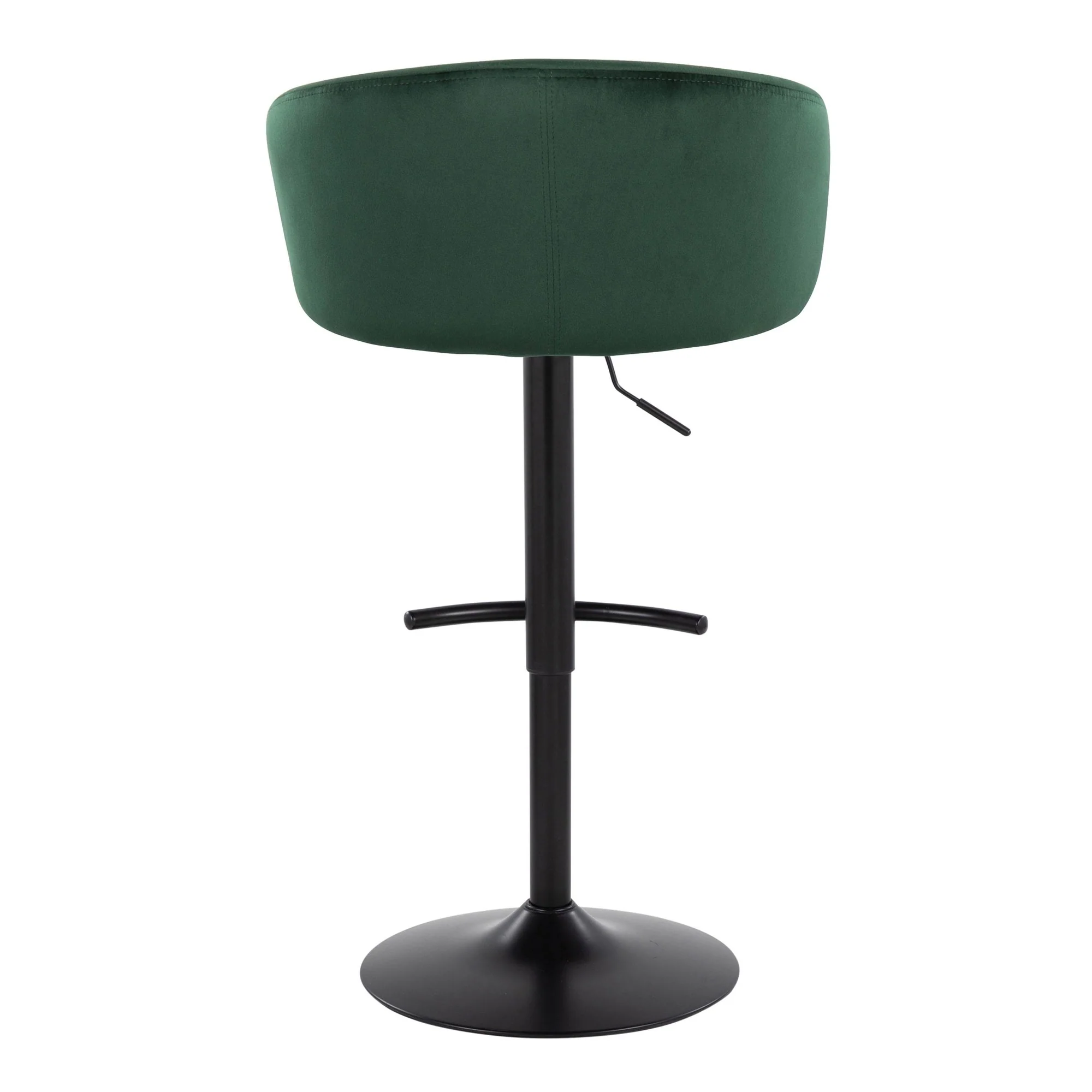 Claire Adjustable Barstool - Set of 2 By LumiSource - BS-CLAIREV-RT2 BKBKBK2 - Image 18