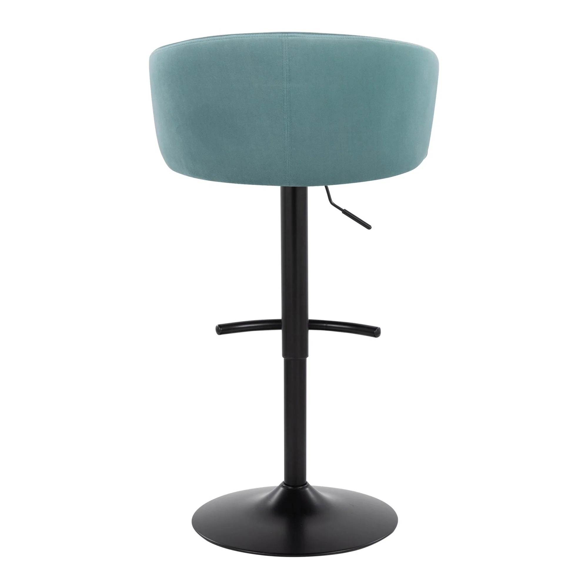 Claire Adjustable Barstool - Set of 2 By LumiSource - BS-CLAIREV-RT2 BKBKBK2 - Image 24