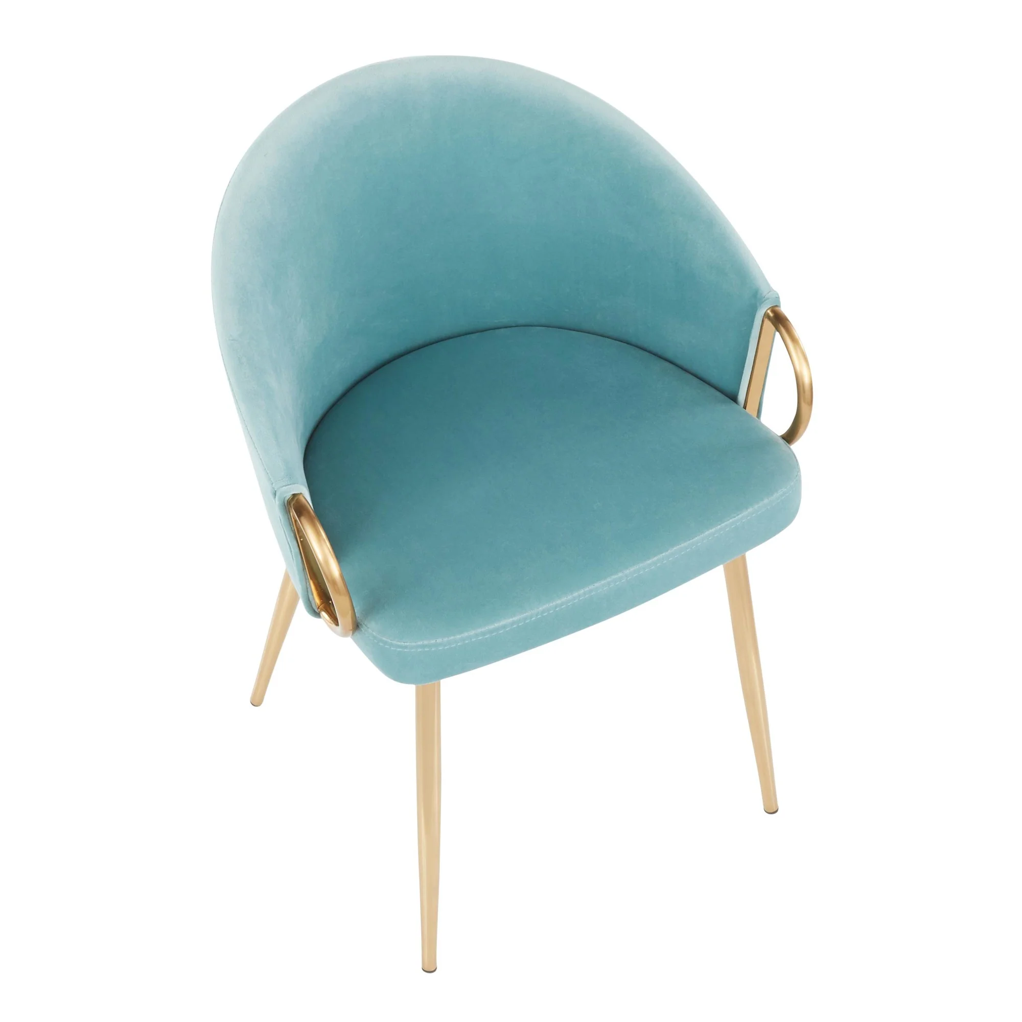 Claire Chair - Set of 2 Blue By LumiSource - Image 9