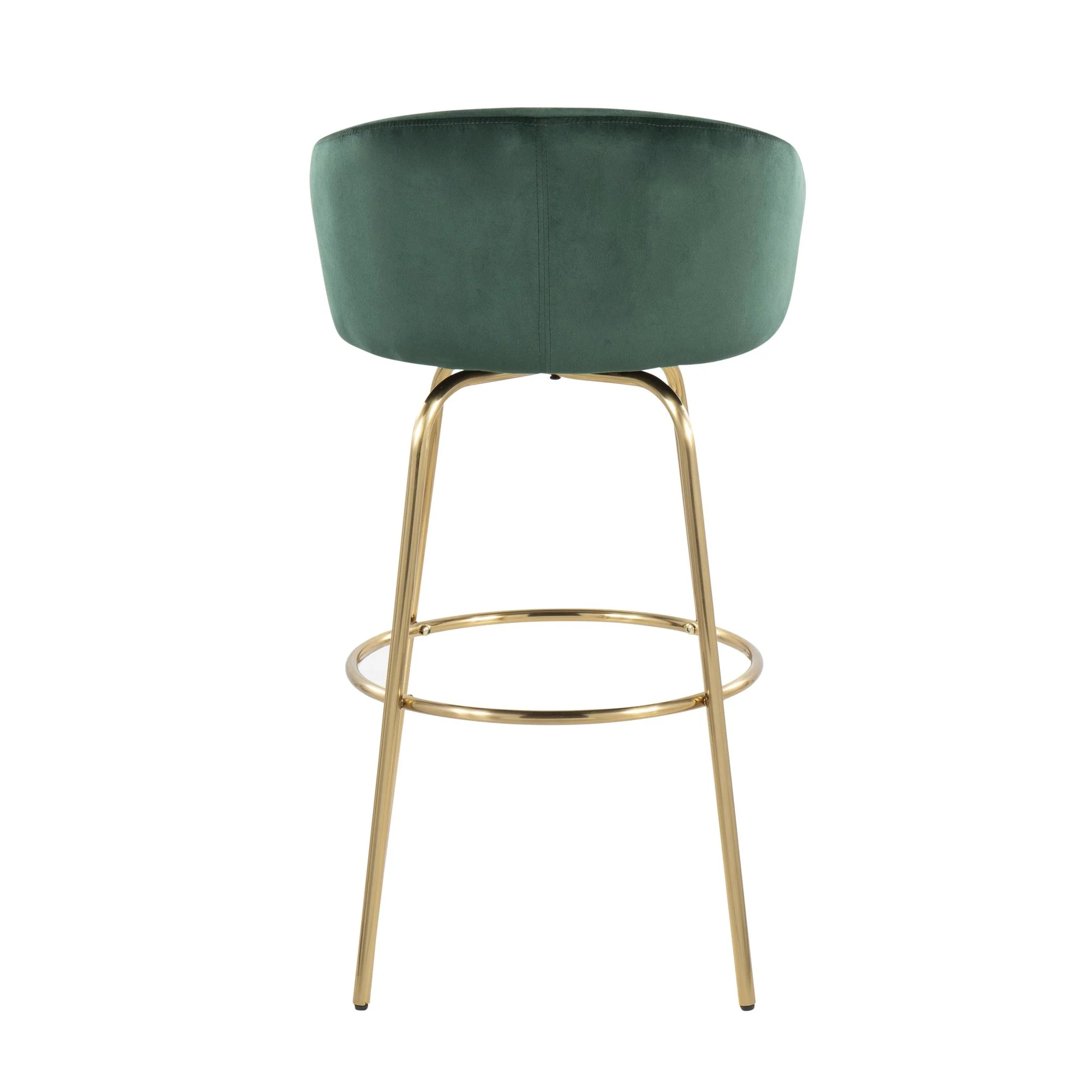 Claire 30" Fixed Height Barstool - Set of 2 Black By LumiSource - Image 16