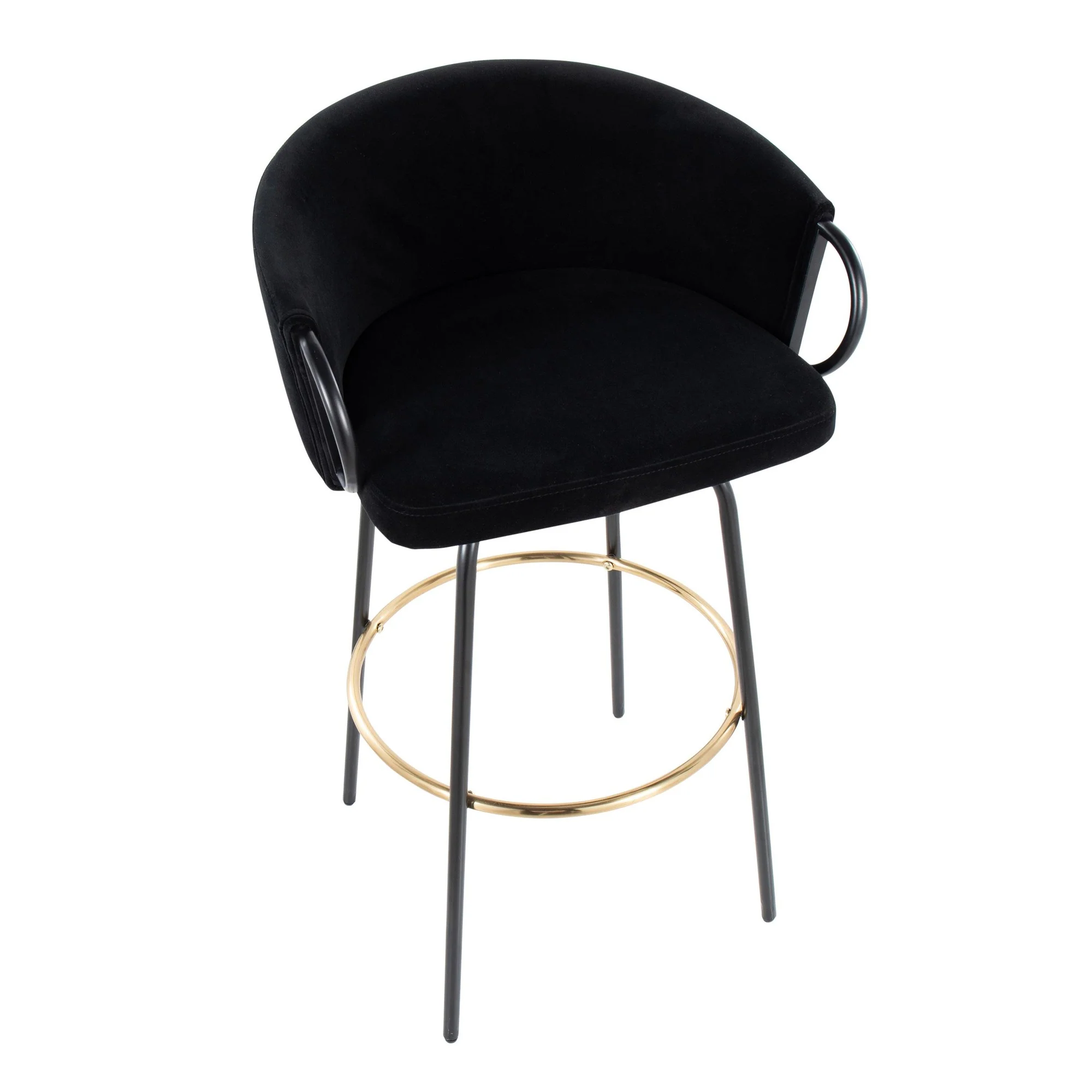Claire Barstool - Set of 2 Black By LumiSource - Image 3
