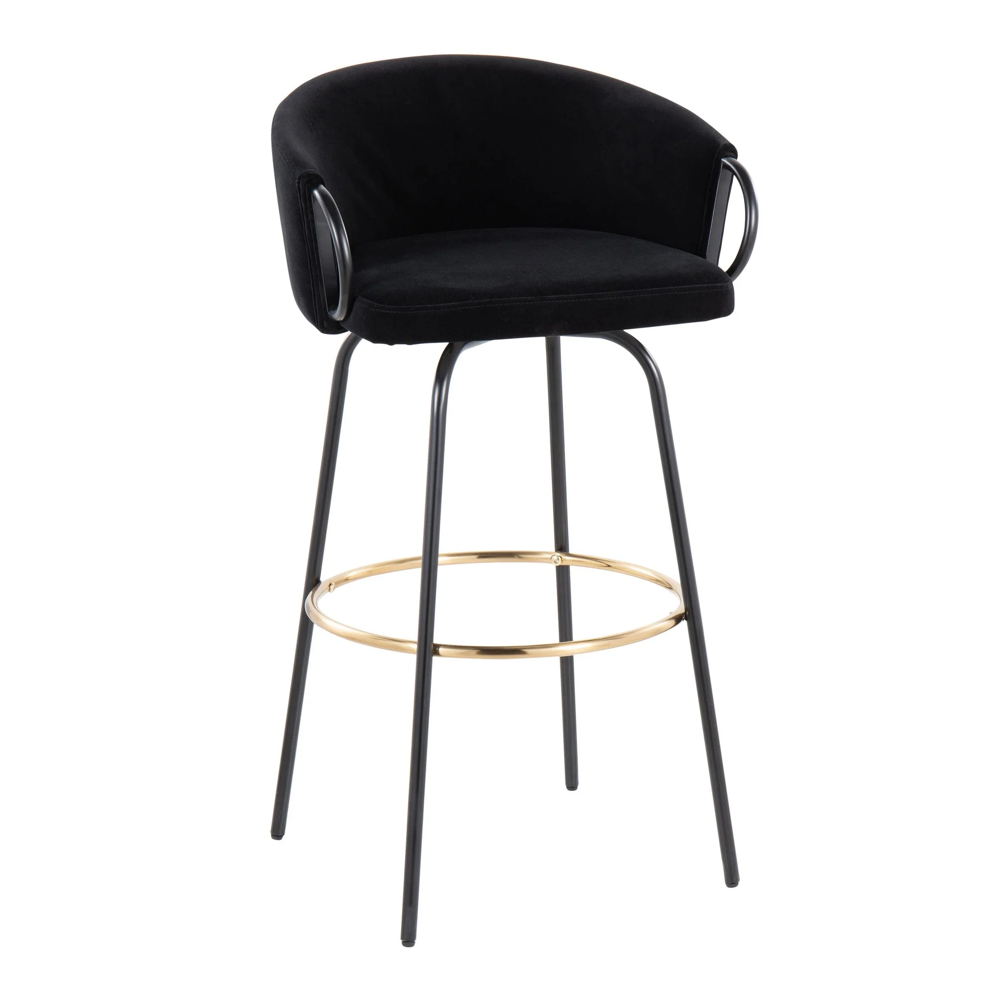 Claire Barstool - Set of 2 Black By LumiSource - Image 5