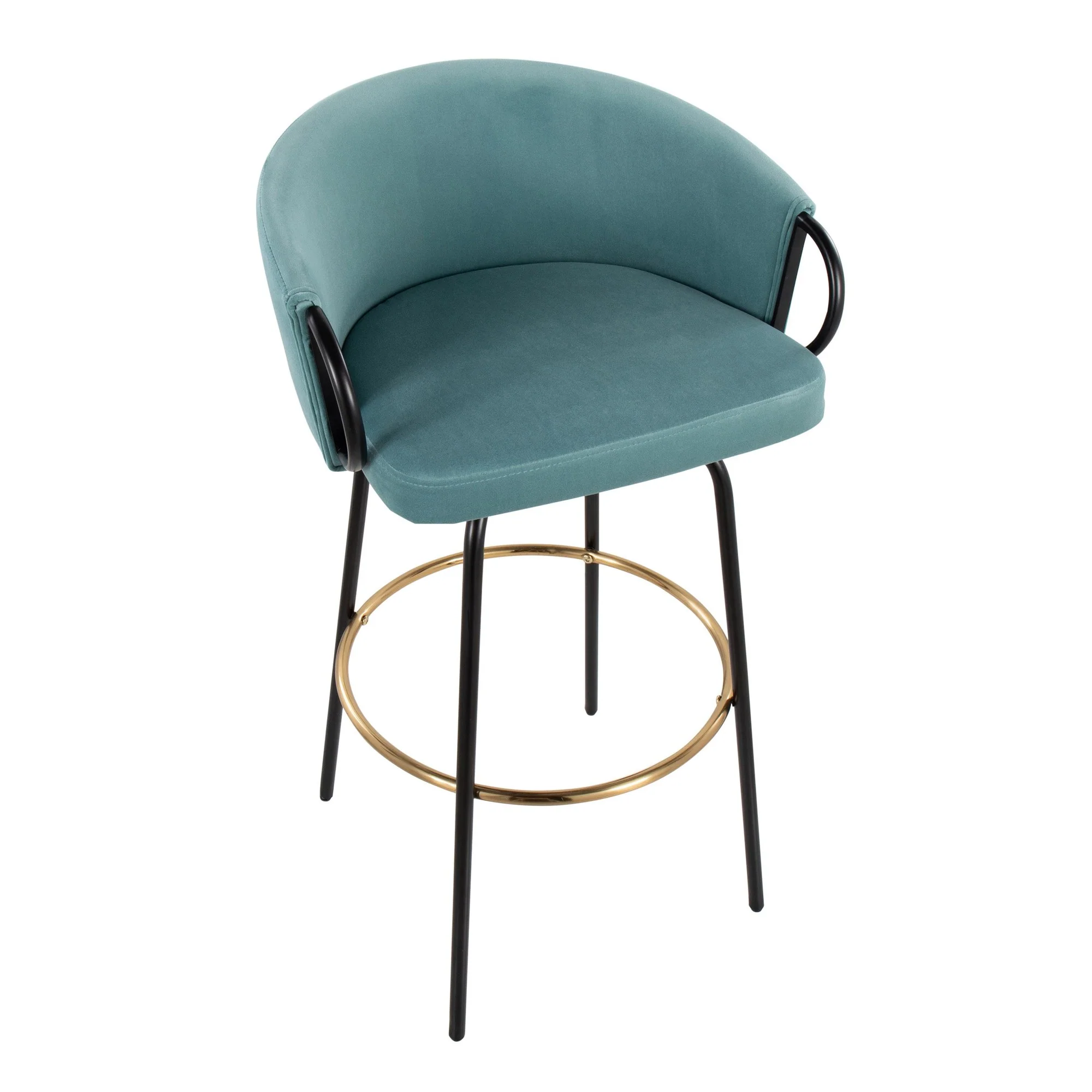 Claire Barstool - Set of 2 Green By LumiSource - Image 11