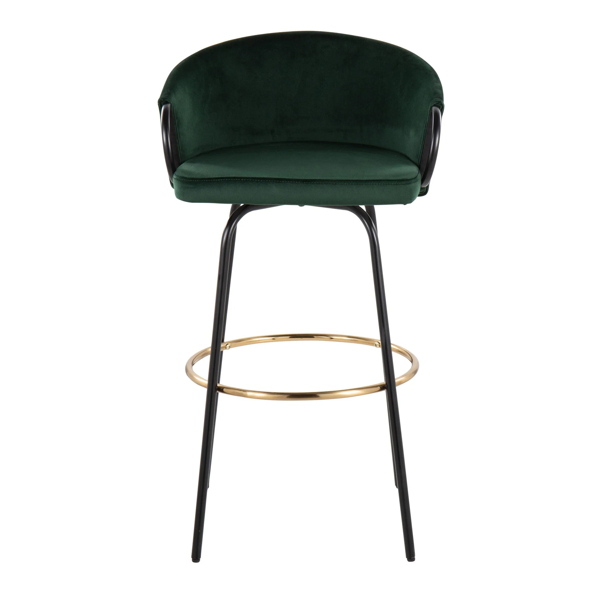 Claire Barstool - Set of 2 Green By LumiSource - Image 2