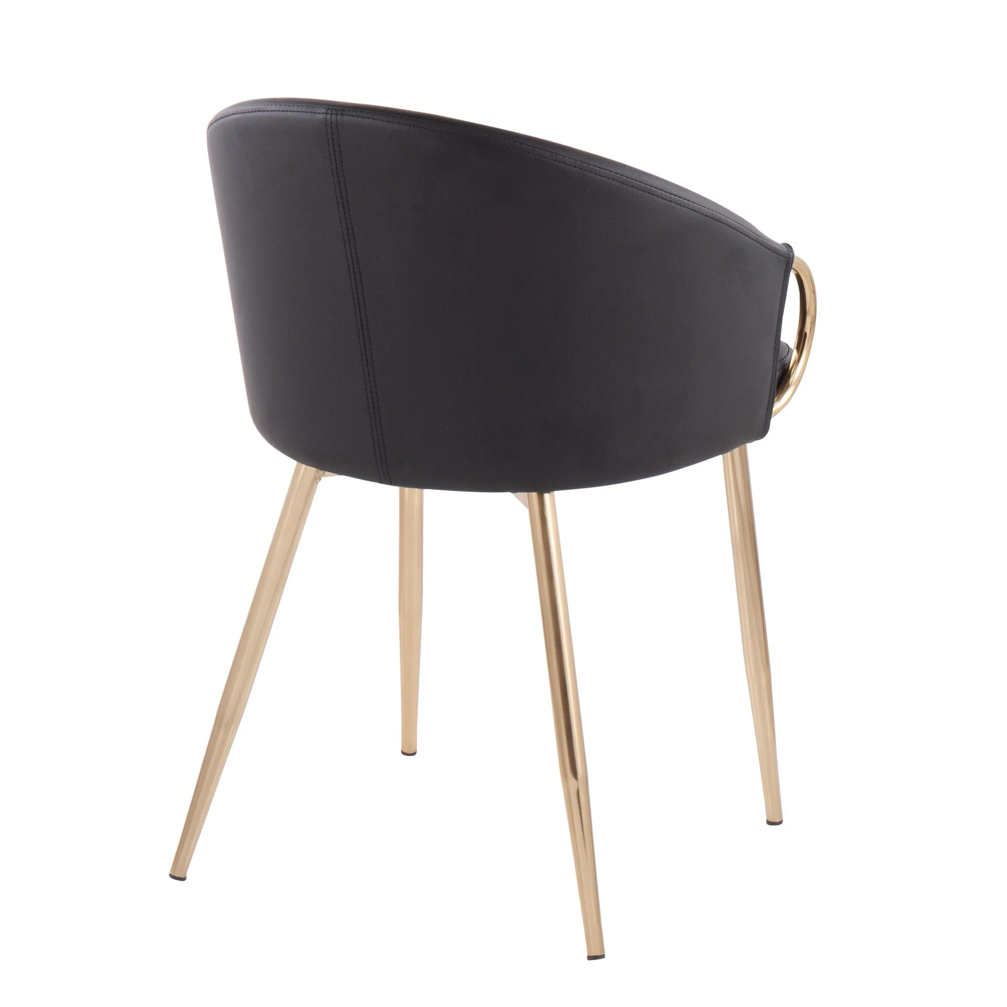 Claire Chair - Set of 2 Black By LumiSource - CH-CLAIREPU2 AUBK2 - Image 10