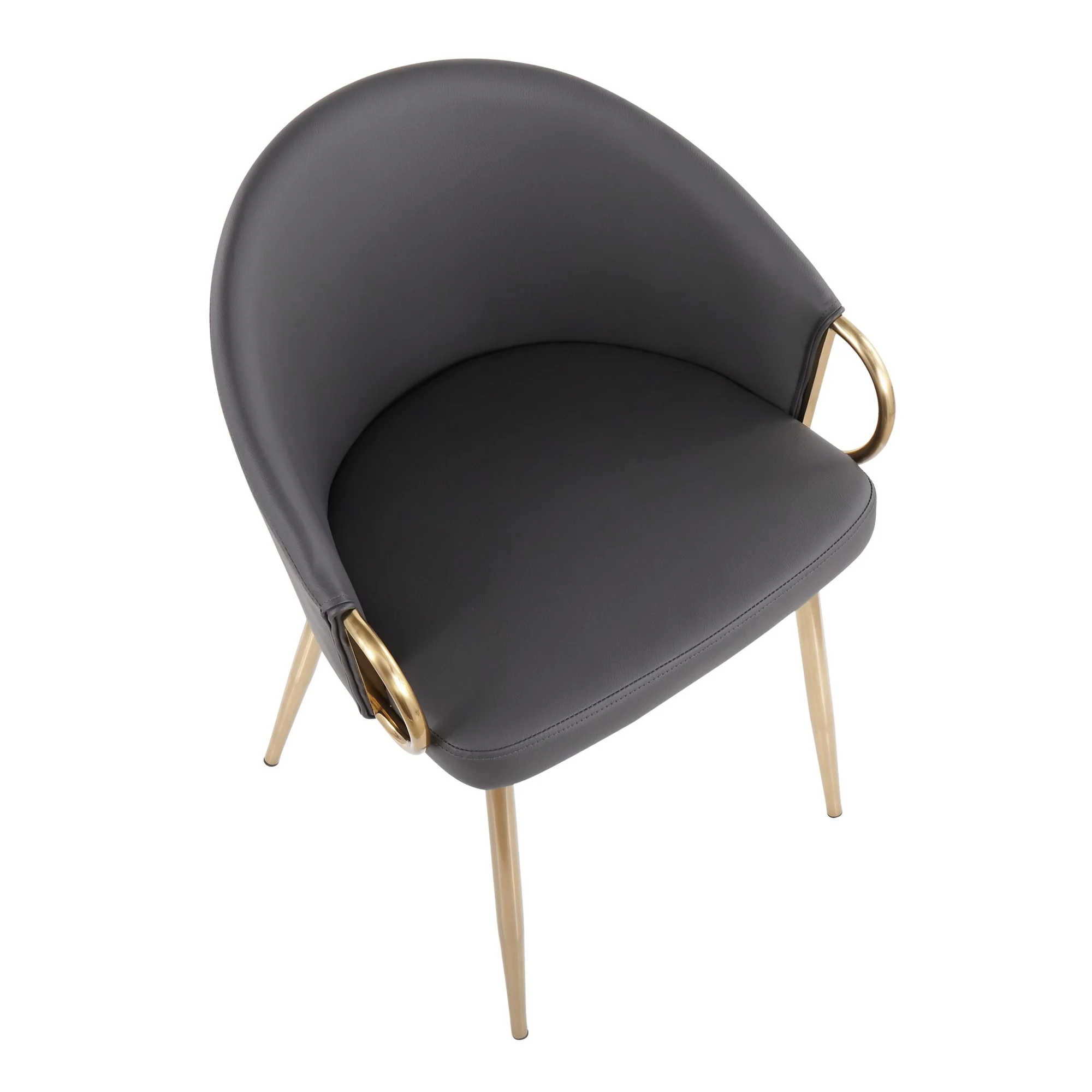 Claire Chair - Set of 2 Black By LumiSource - CH-CLAIREPU2 AUBK2 - Image 14