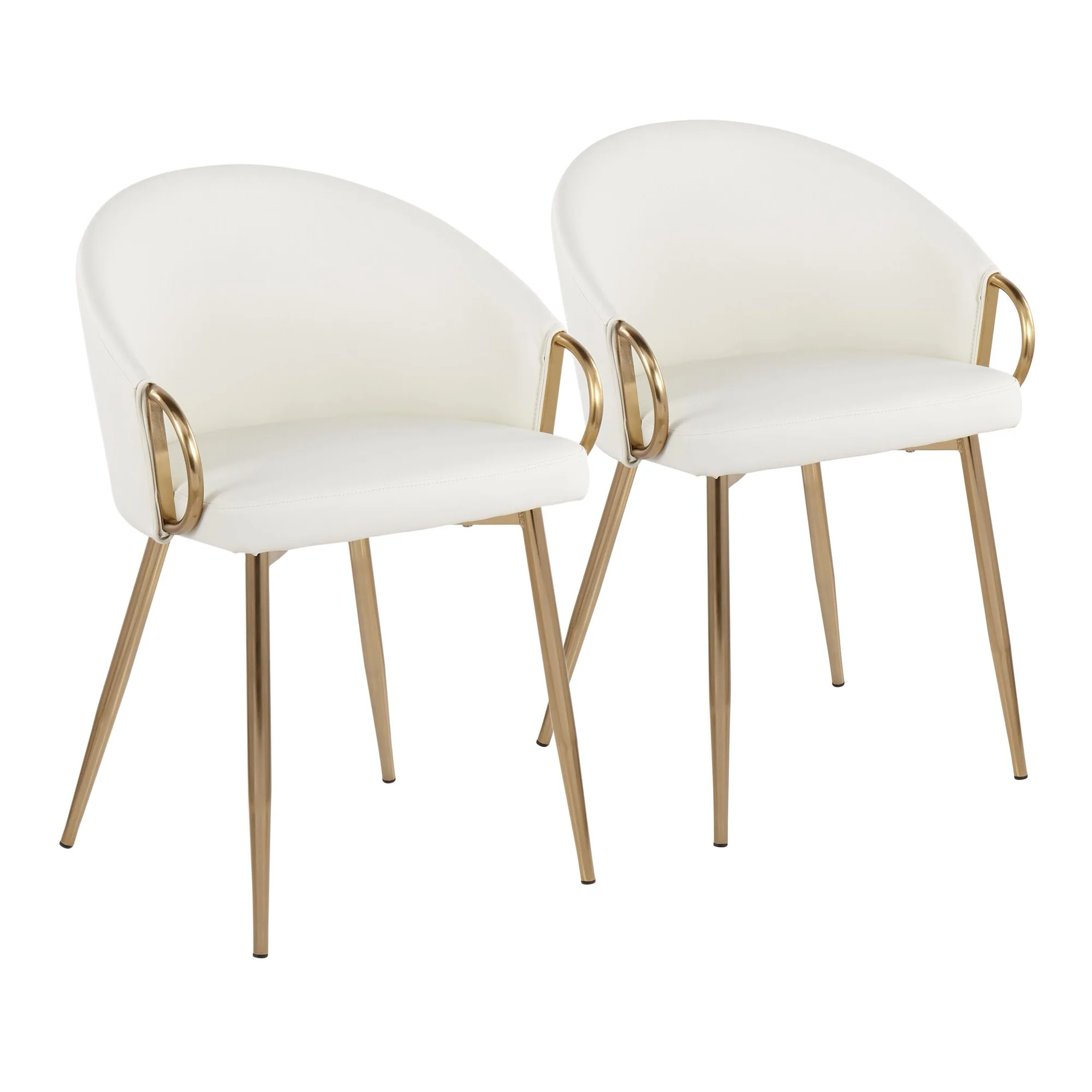 Claire Chair - Set of 2 Black By LumiSource - CH-CLAIREPU2 AUBK2 - Image 23
