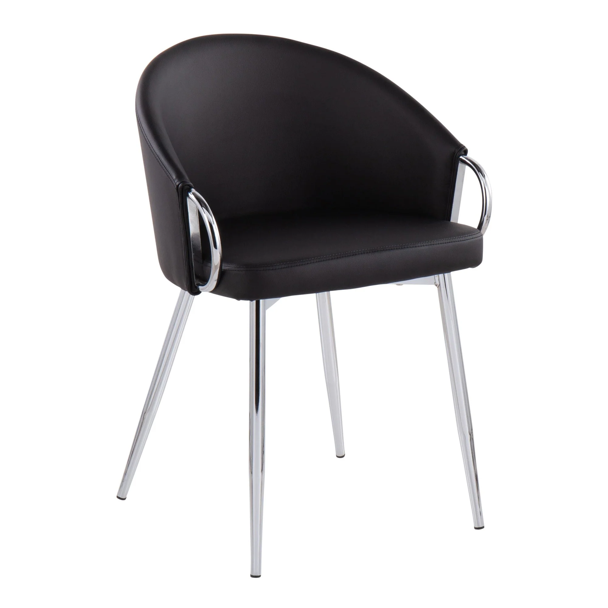 Claire Chair - Set of 2 Black By LumiSource - CH-CLAIREPU2 AUBK2 - Image 41