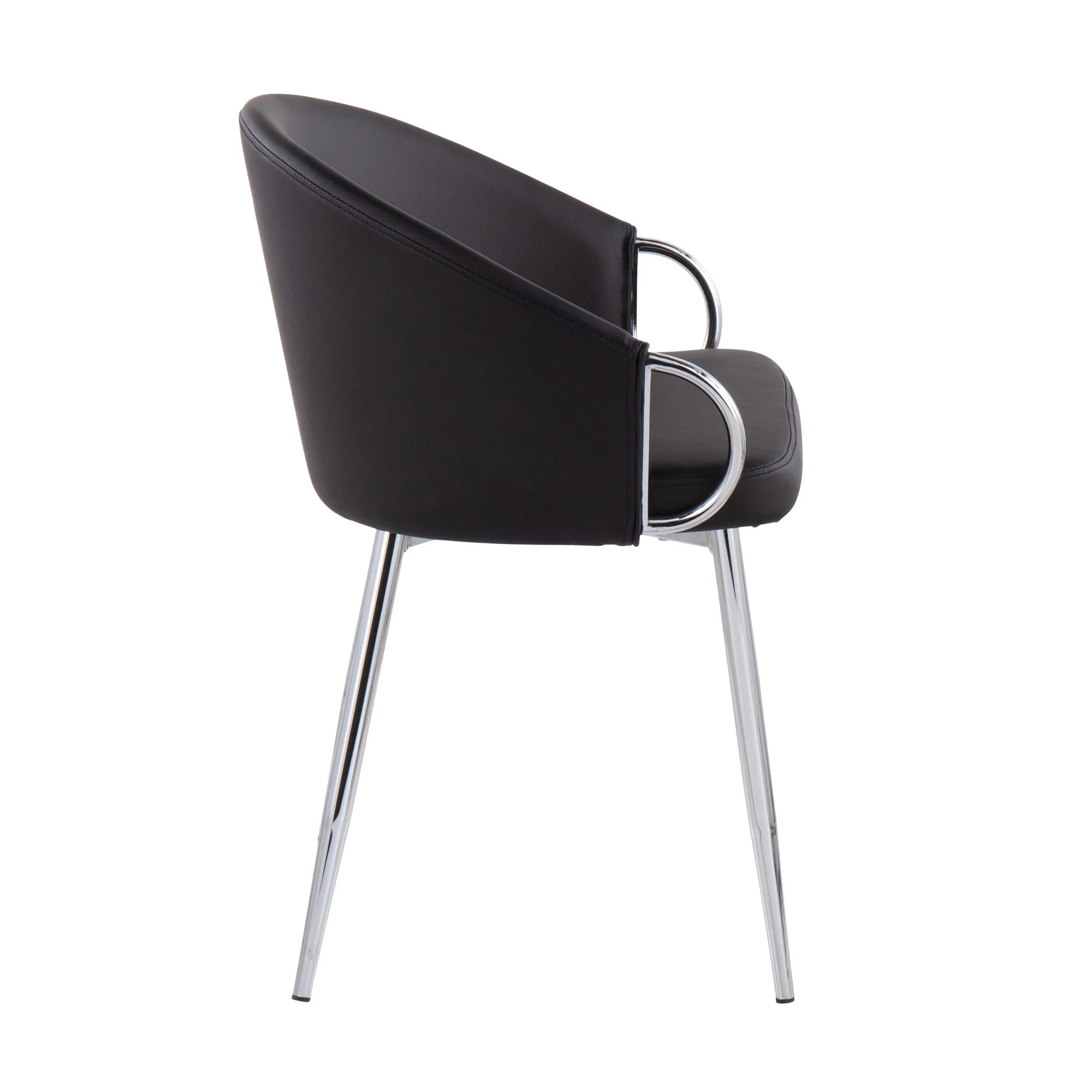 Claire Chair - Set of 2 Black By LumiSource - CH-CLAIREPU2 AUBK2 - Image 42