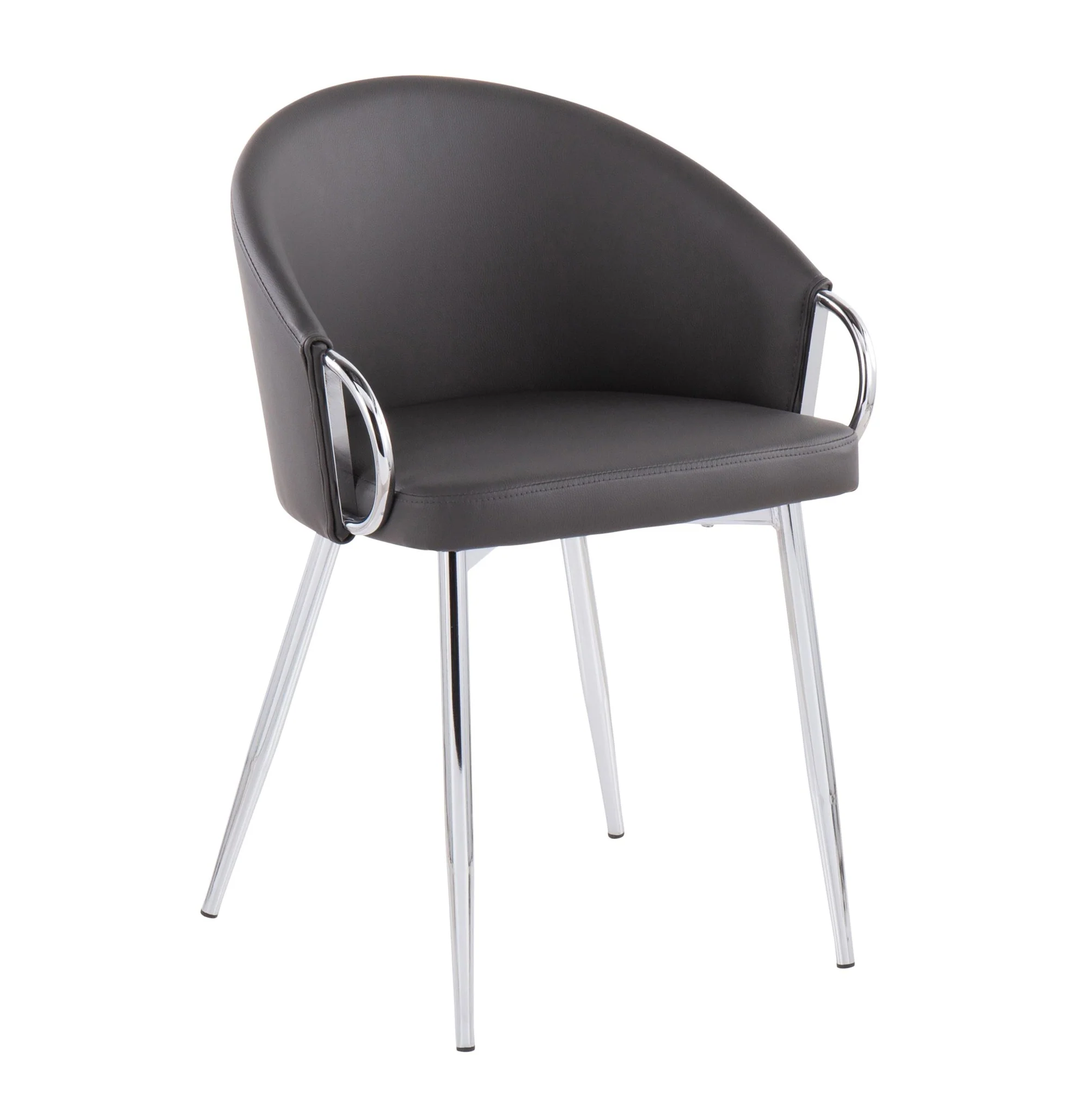 Claire Chair - Set of 2 Black By LumiSource - CH-CLAIREPU2 AUBK2 - Image 52