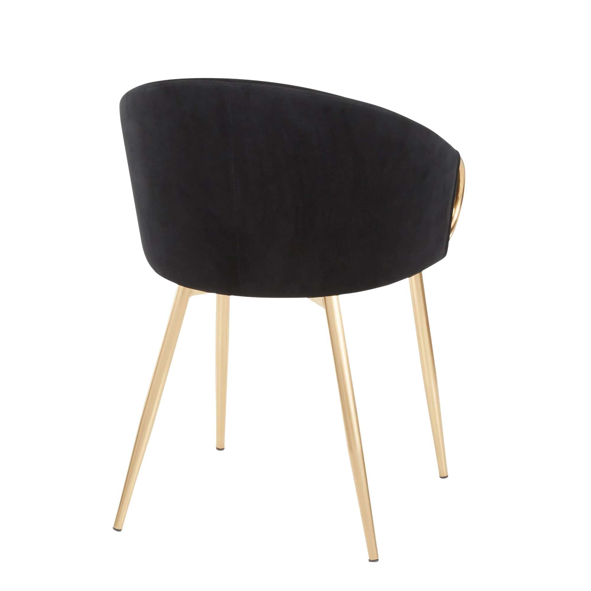 Claire Chair - Set of 2 Black By LumiSource - CH-CLAIREV2 AUBK2 - Image 10