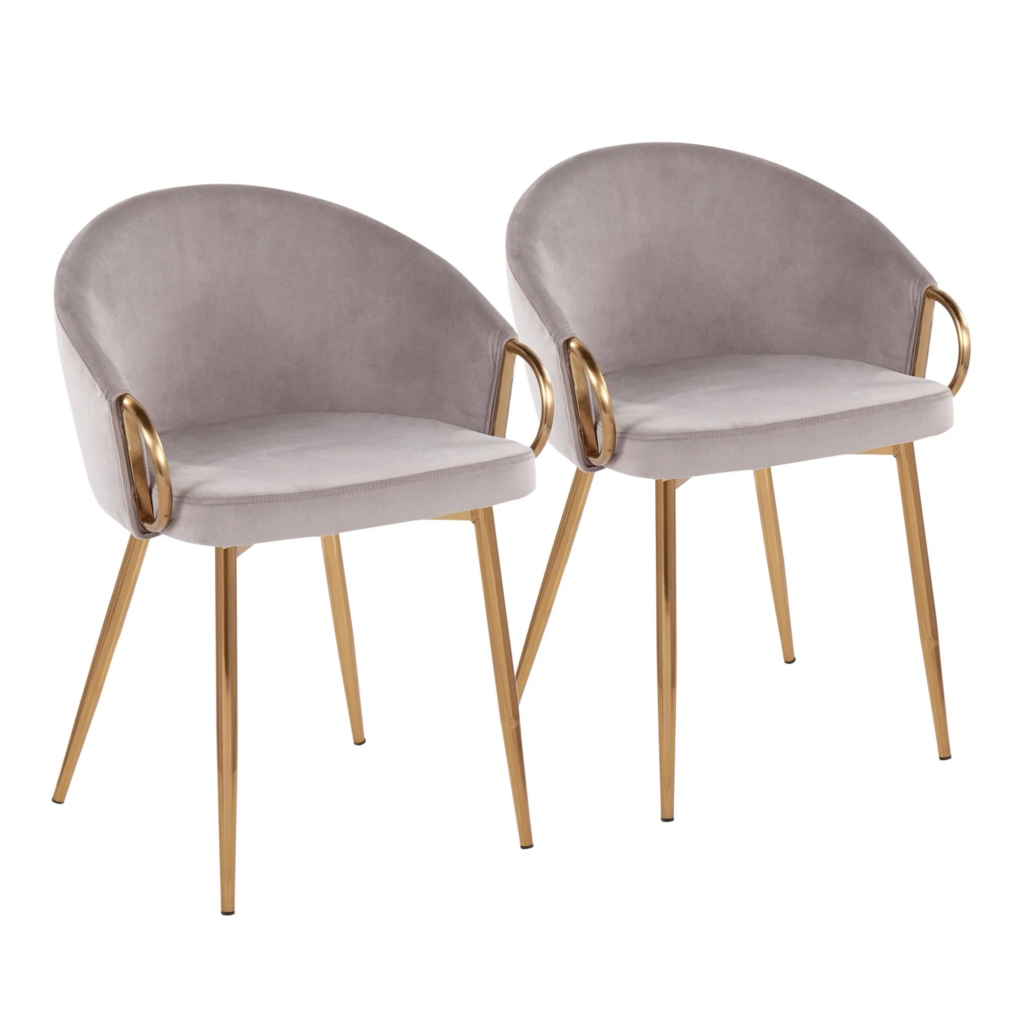 Claire Chair - Set of 2 Black By LumiSource - CH-CLAIREV2 AUBK2 - Image 22