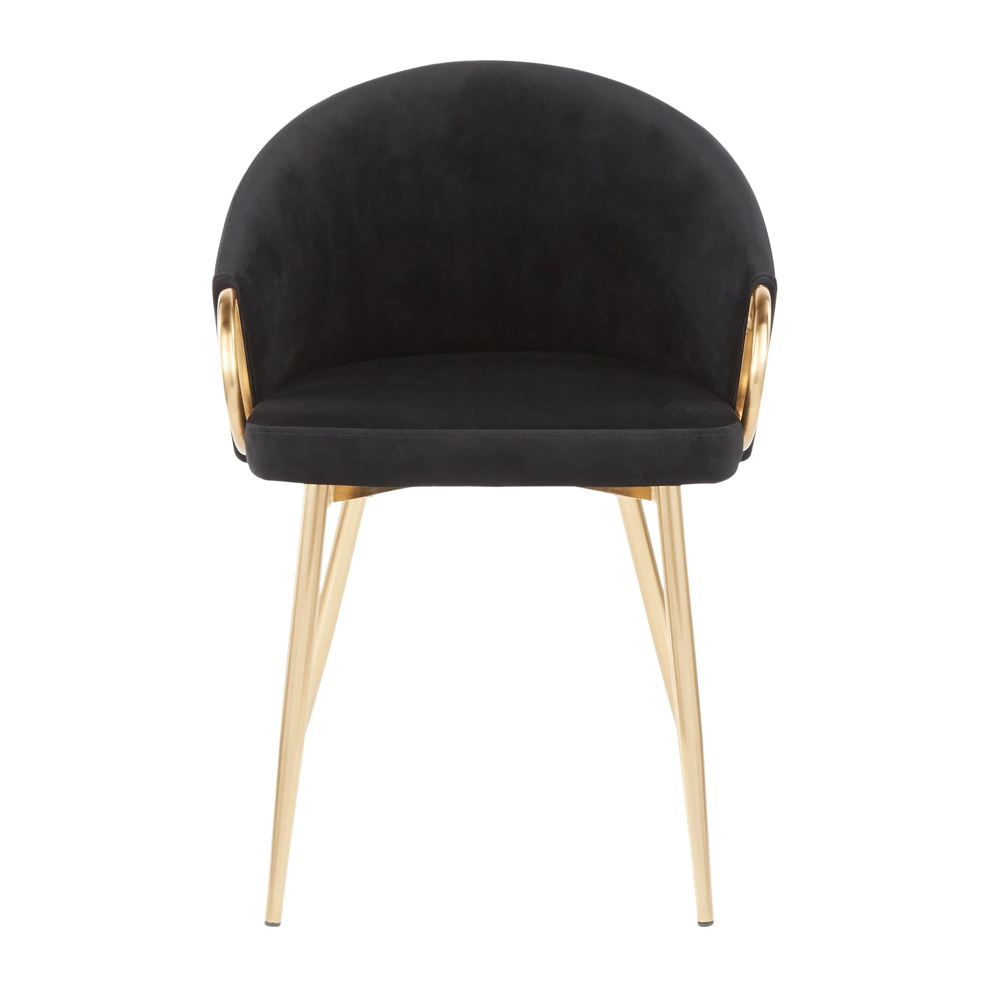 Claire Chair - Set of 2 Black By LumiSource - CH-CLAIREV2 AUBK2 - Image 3