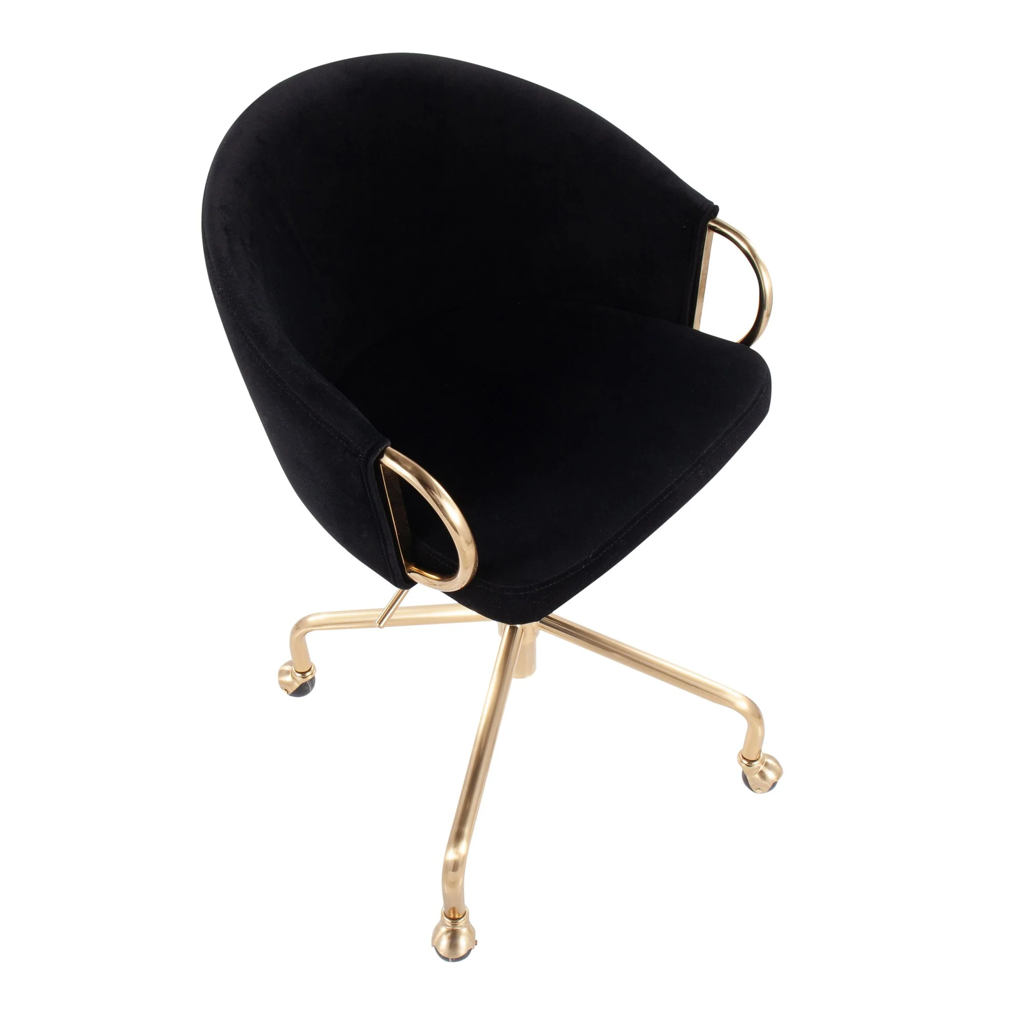 Claire Task Chair Black By LumiSource - Image 2