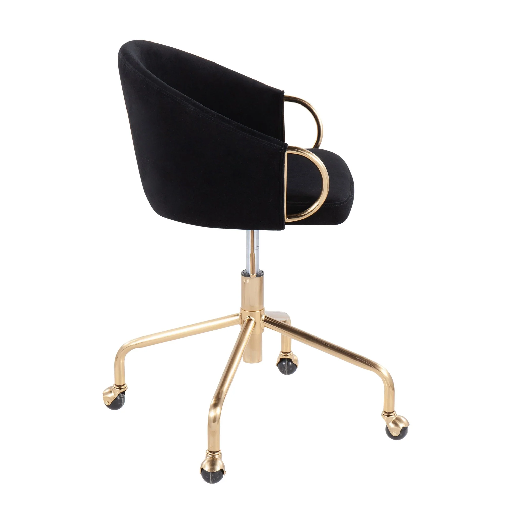 Claire Task Chair Black By LumiSource - Image 4