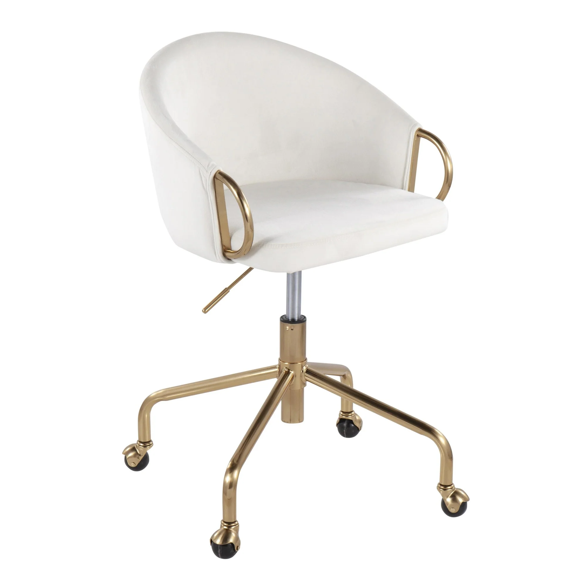Claire Task Chair Black By LumiSource - Image 8