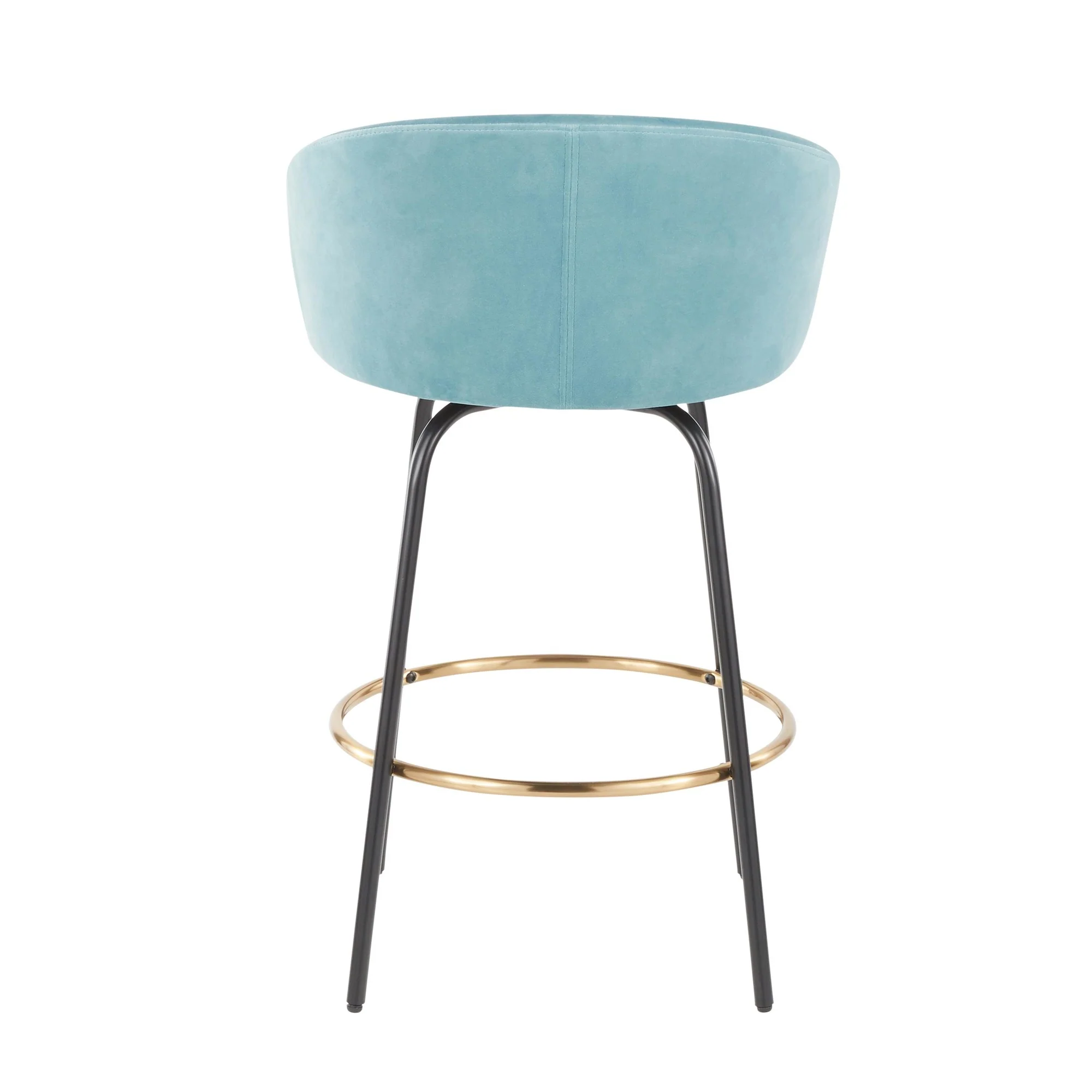 Claire Counter Stool - Set of 2 By LumiSource - B26-CLAIRE2-SWVG BKVLBU2 - Image 8