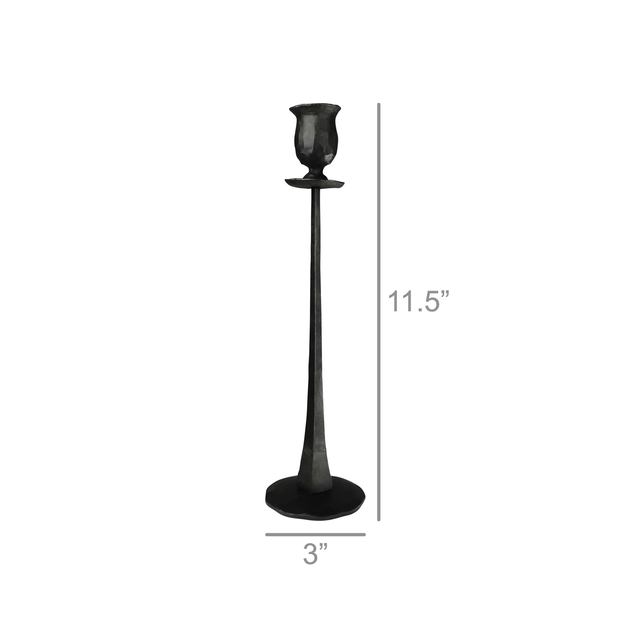 Clarke Taper Holder, Iron - Large Set Of 2 By HomArt - Image 2