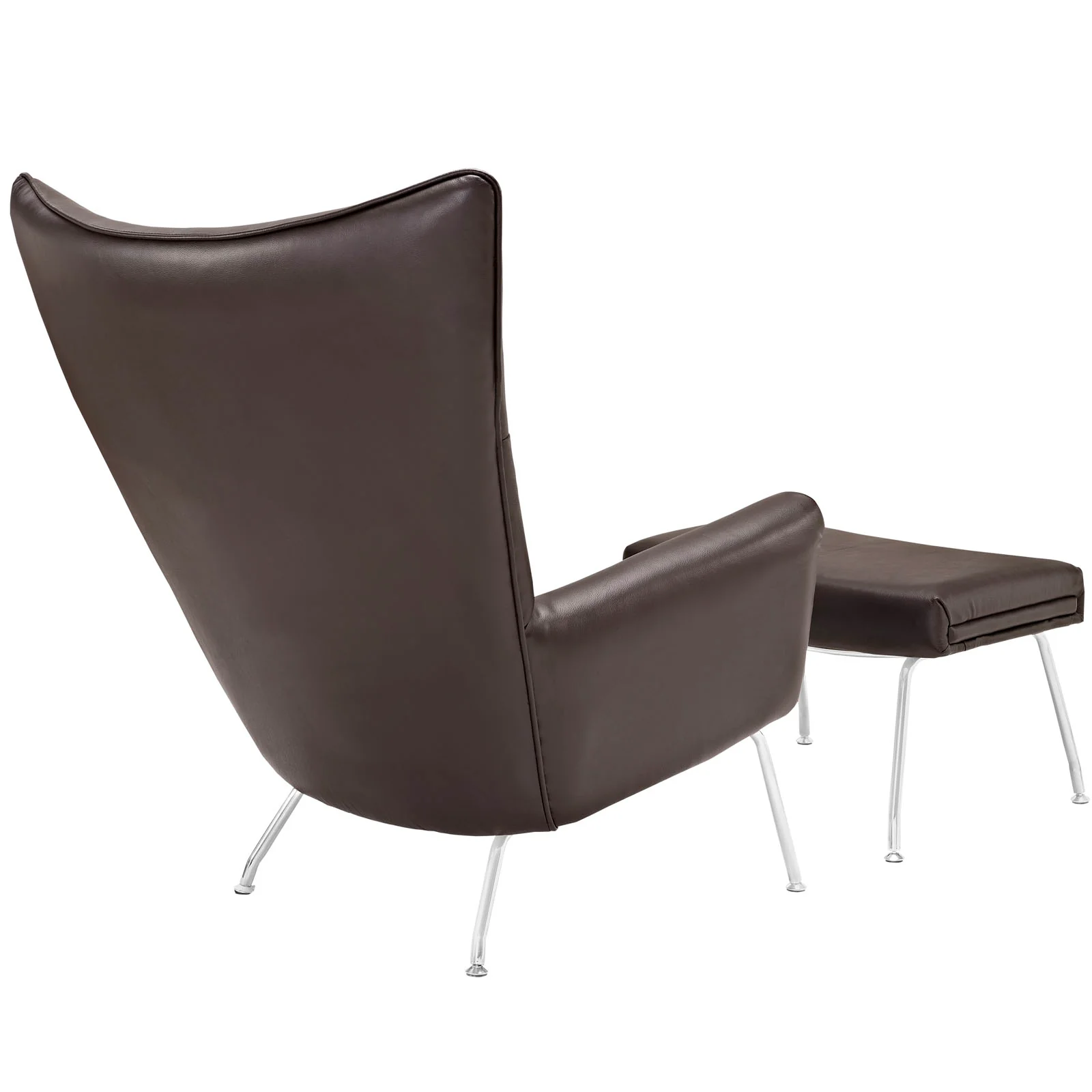 Class Leather Lounge Chair By Modway - EEI-287 - Image 4