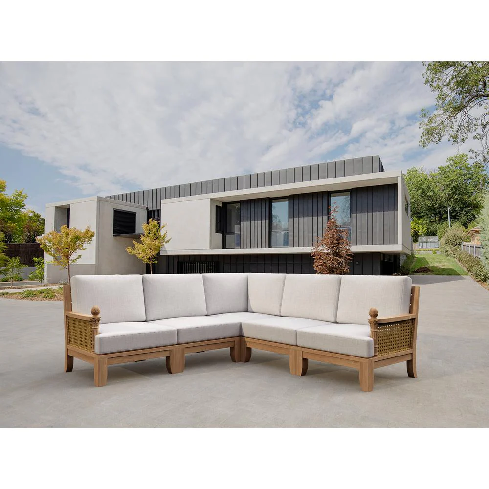Classic 3-Seater 4-Pieces Conversation Set By Anderson Teak - Image 3