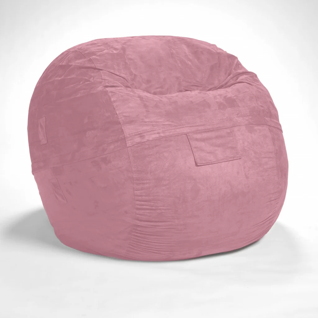 Classic Cozy Royal Blue Bean Bag Chair By Homeroots - Image 17