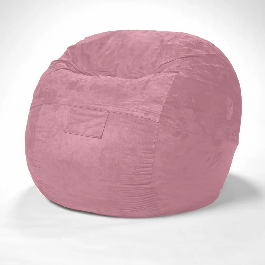 Classic Cozy Royal Blue Bean Bag Chair By Homeroots - Image 19