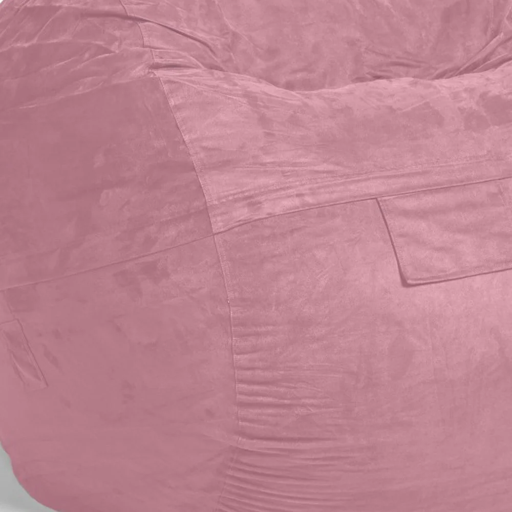 Classic Cozy Royal Blue Bean Bag Chair By Homeroots - Image 22