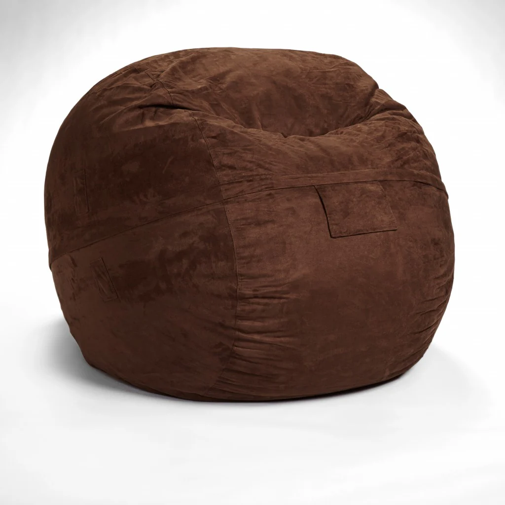 Classic Cozy Royal Blue Bean Bag Chair By Homeroots - Image 23