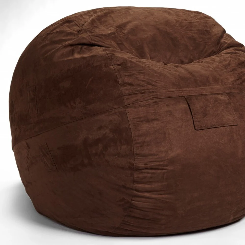 Classic Cozy Royal Blue Bean Bag Chair By Homeroots - Image 27