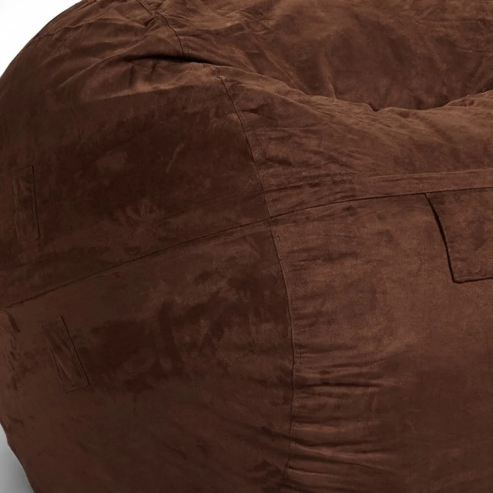 Classic Cozy Royal Blue Bean Bag Chair By Homeroots - Image 28
