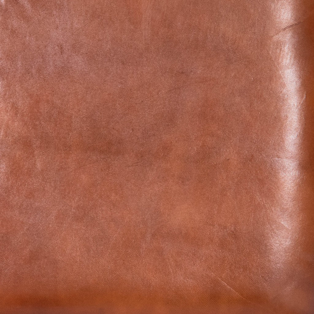 Classic Leather And Metal Bar Stool By Homeroots - Image 7