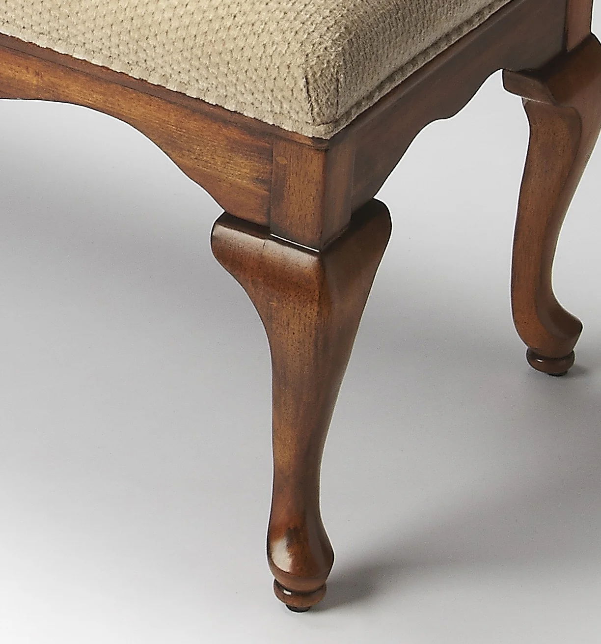 Classic Olive Brown Bench By Homeroots - Image 5