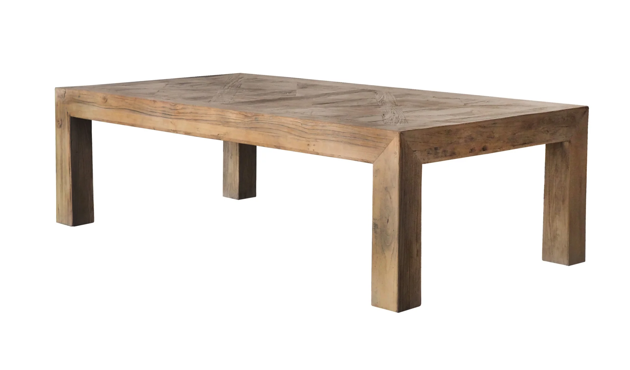 Classic Rectangular Wooden Coffee Table By Homeroots - Image 3