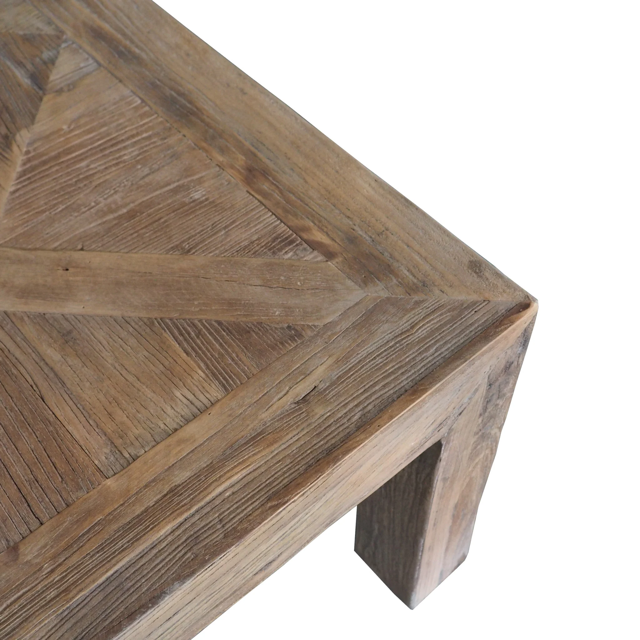 Classic Rectangular Wooden Coffee Table By Homeroots - Image 4