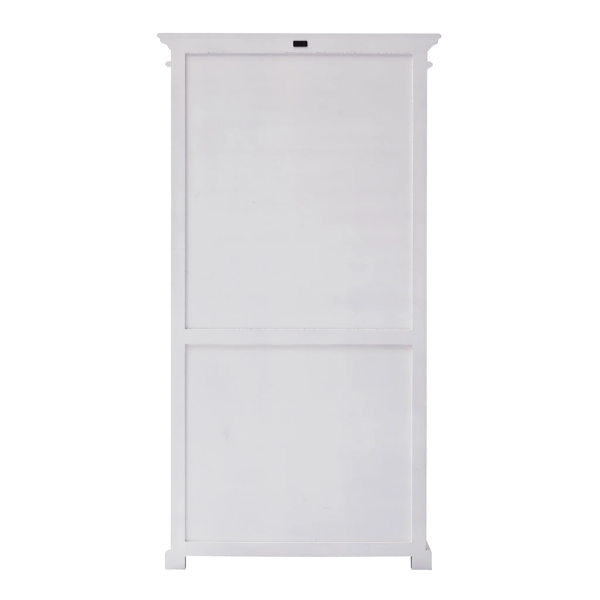 Classic White Bookcase By Homeroots - Image 6