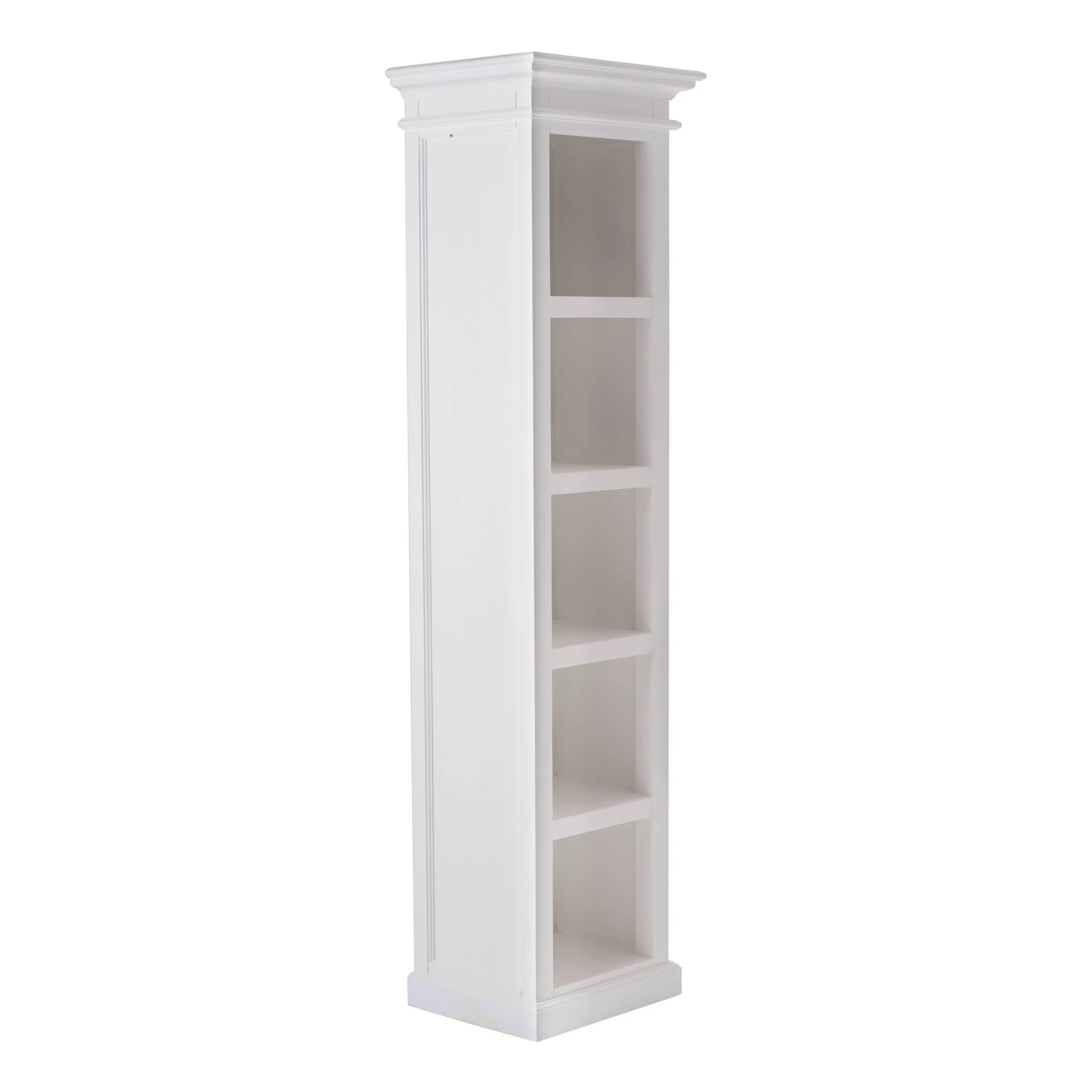 Classic White Bookshelf By Homeroots - Image 4