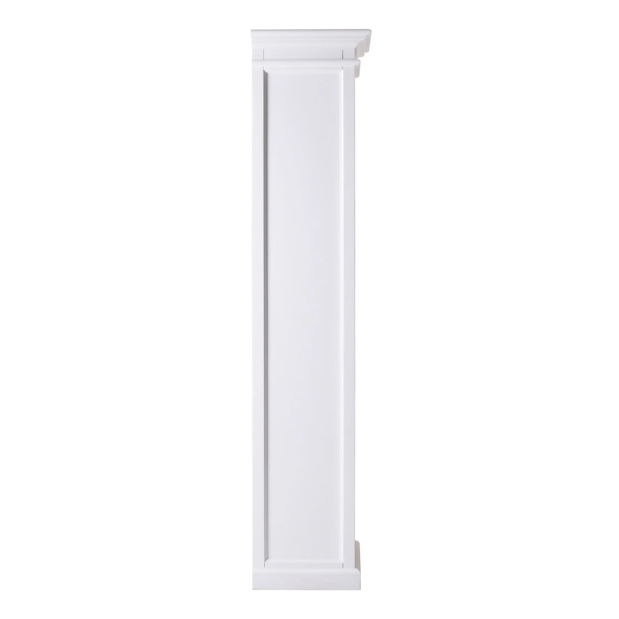 Classic White Bookshelf By Homeroots - Image 5