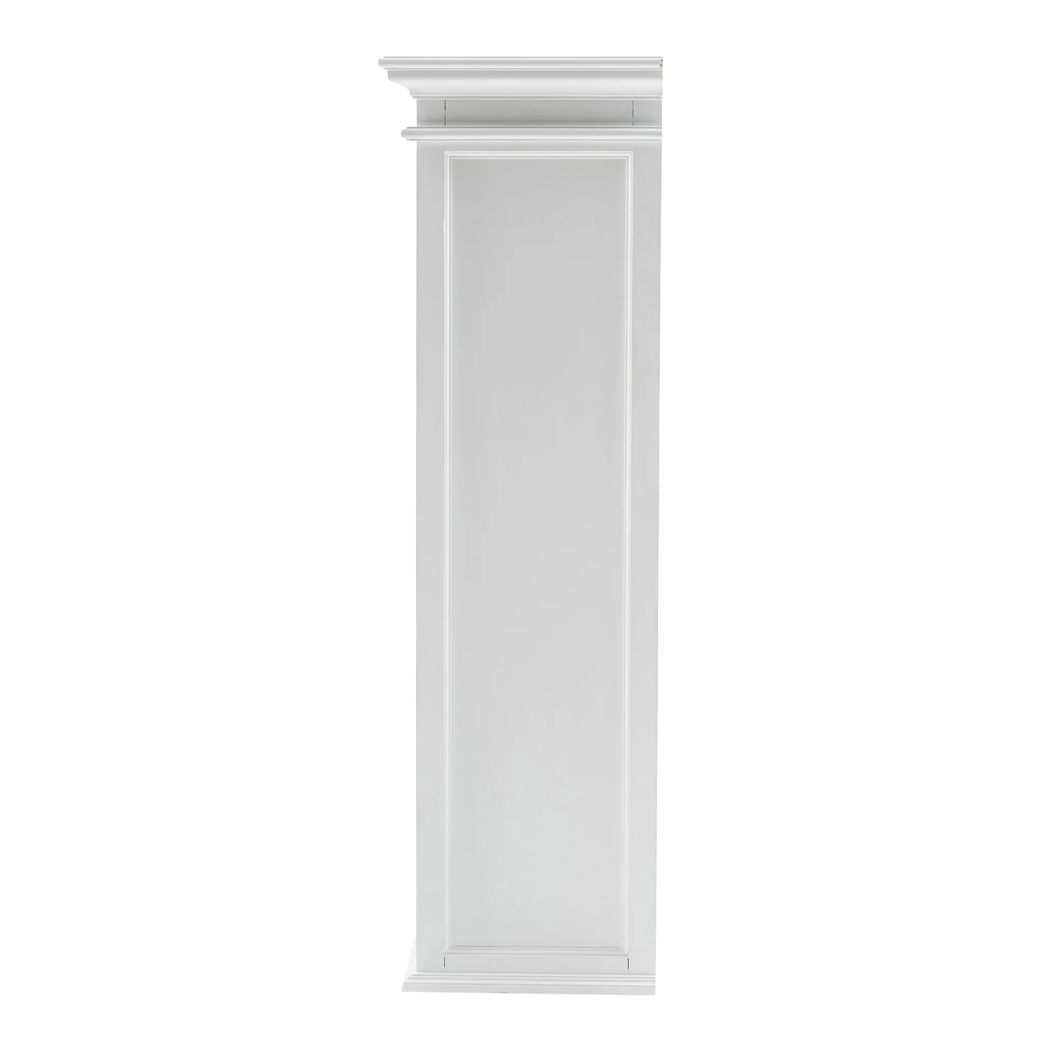 Classic White Buffet Hutch Unit with 2 Adjustable Shelves By Homeroots - Image 27