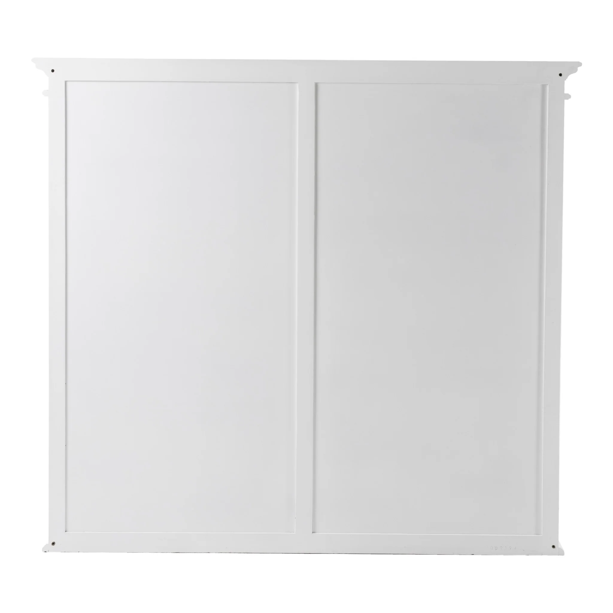 Classic White Double Bay Hutch Unit By Homeroots - Image 9