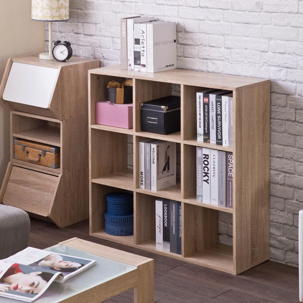 Classic White Finish Six Cubby Stepped Bookcase By Homeroots - Image 14