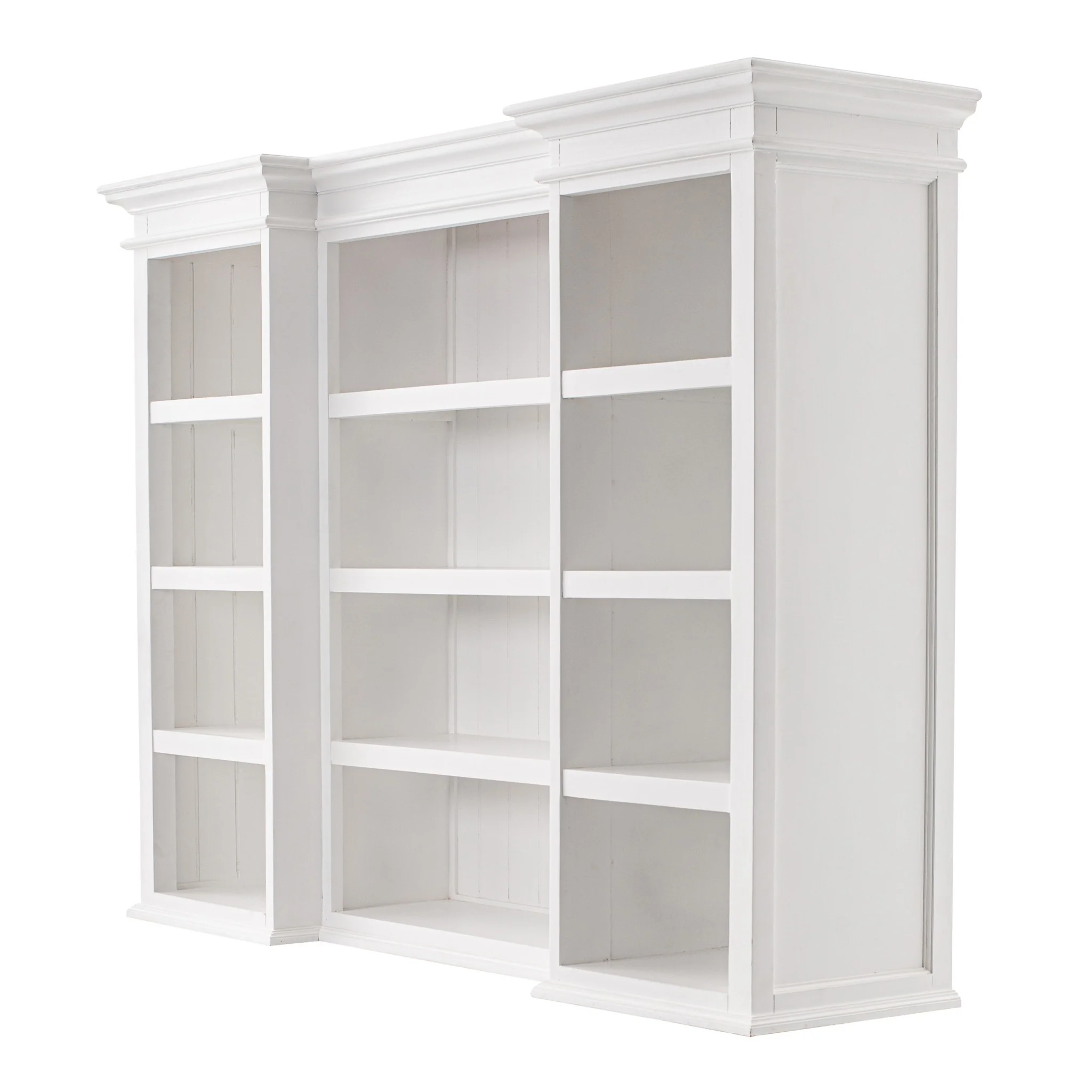 Classic White Large Kitchen Hutch By Homeroots - Image 7