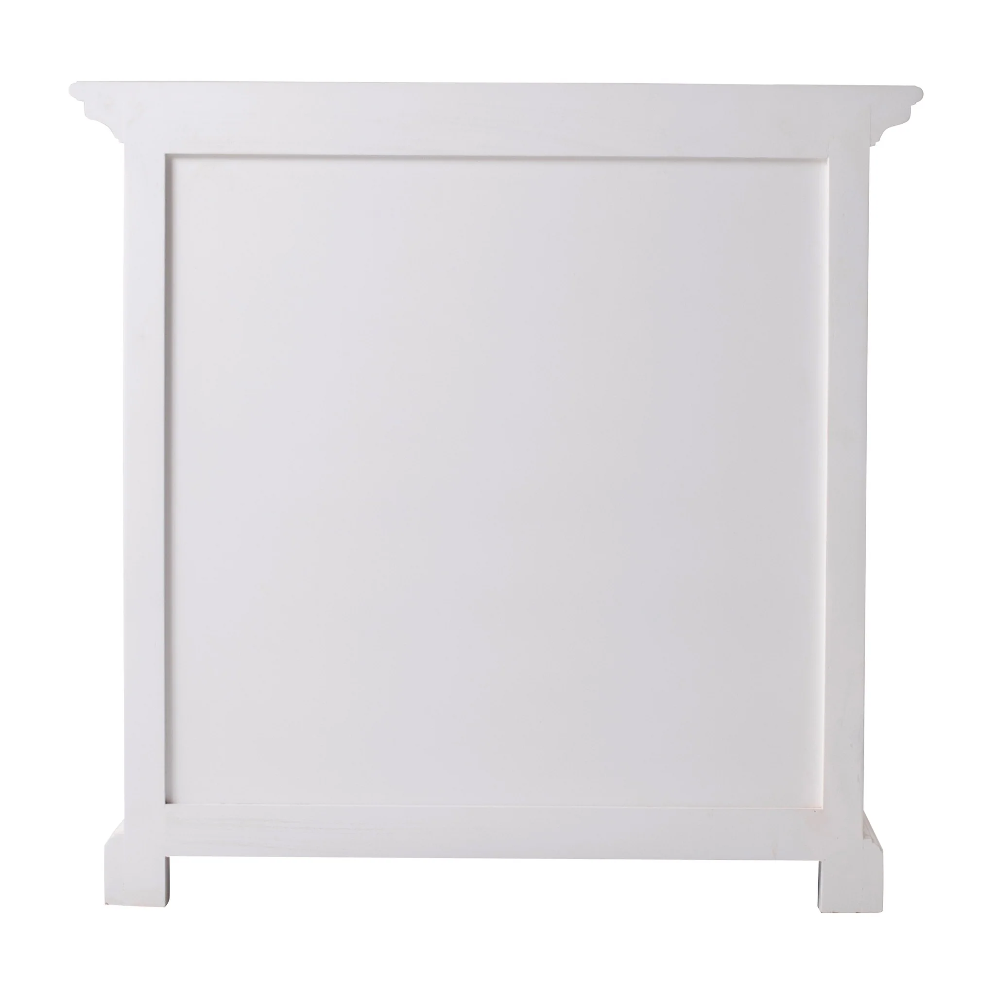 Classic White Large Nightstand With Shelves By Homeroots - Image 8