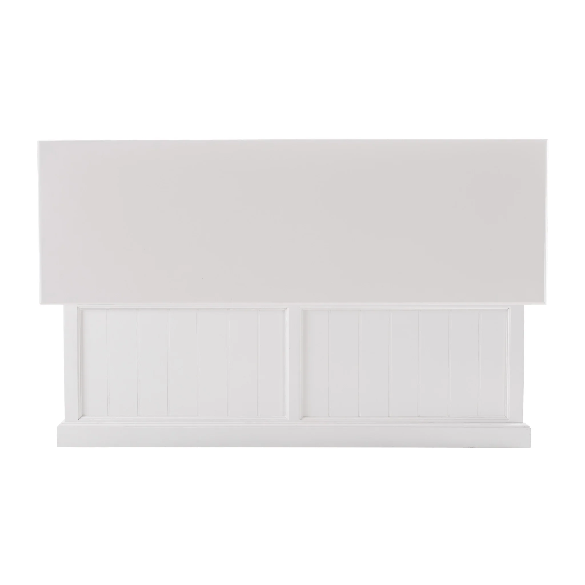 Classic White Paneled Storage Chest By Homeroots - Image 8